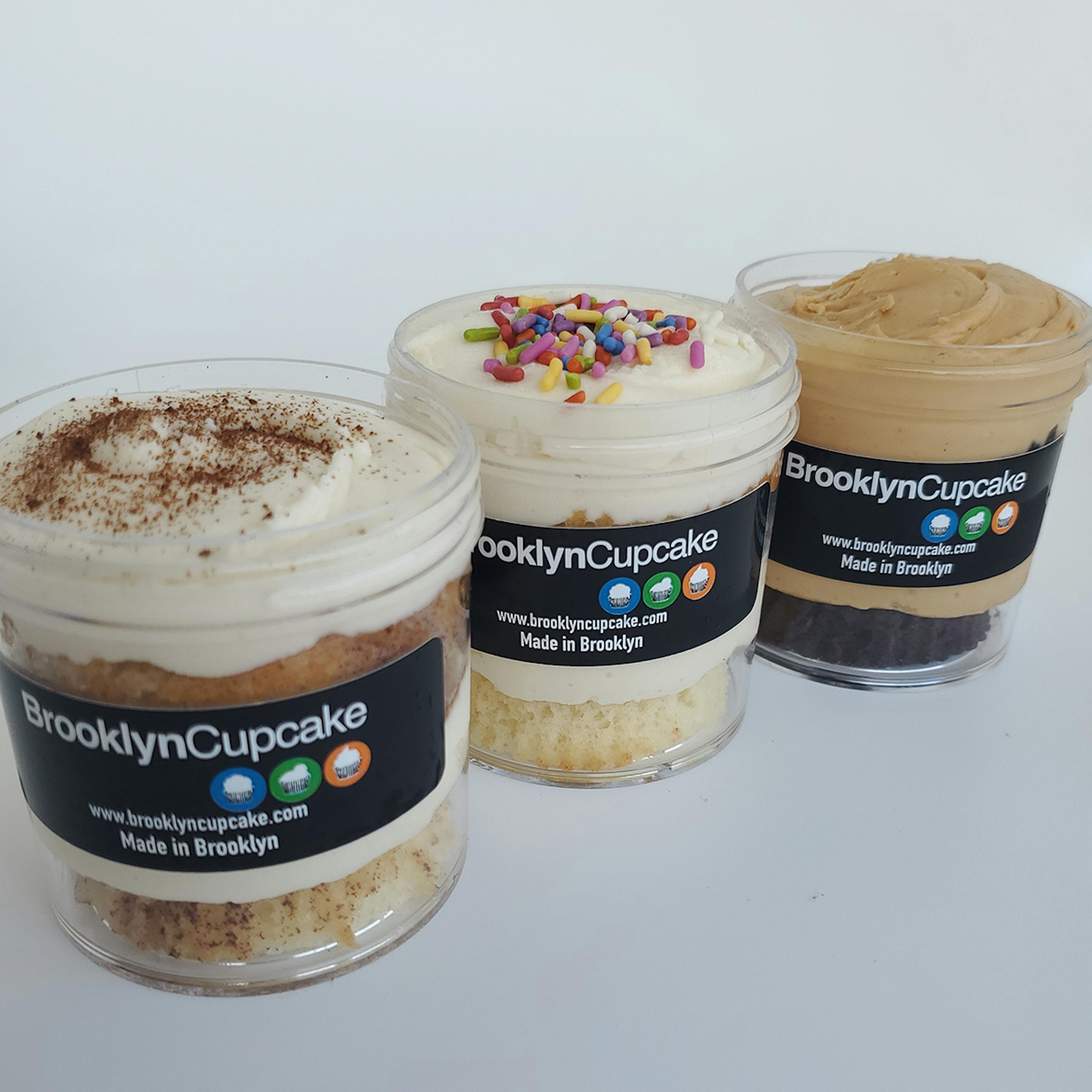 Vegan Cupcake Jars Best Sellers - 6 Pack by Brooklyn Cupcake