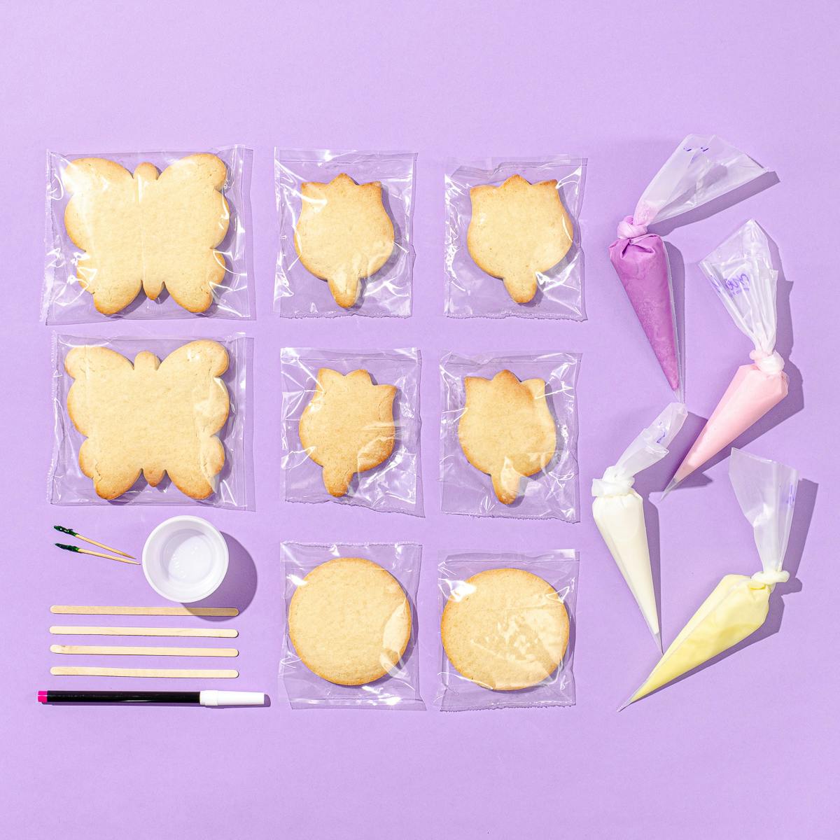 Flower Power Cookie Decorating Kit by Mini Melanie - Alternate image 3