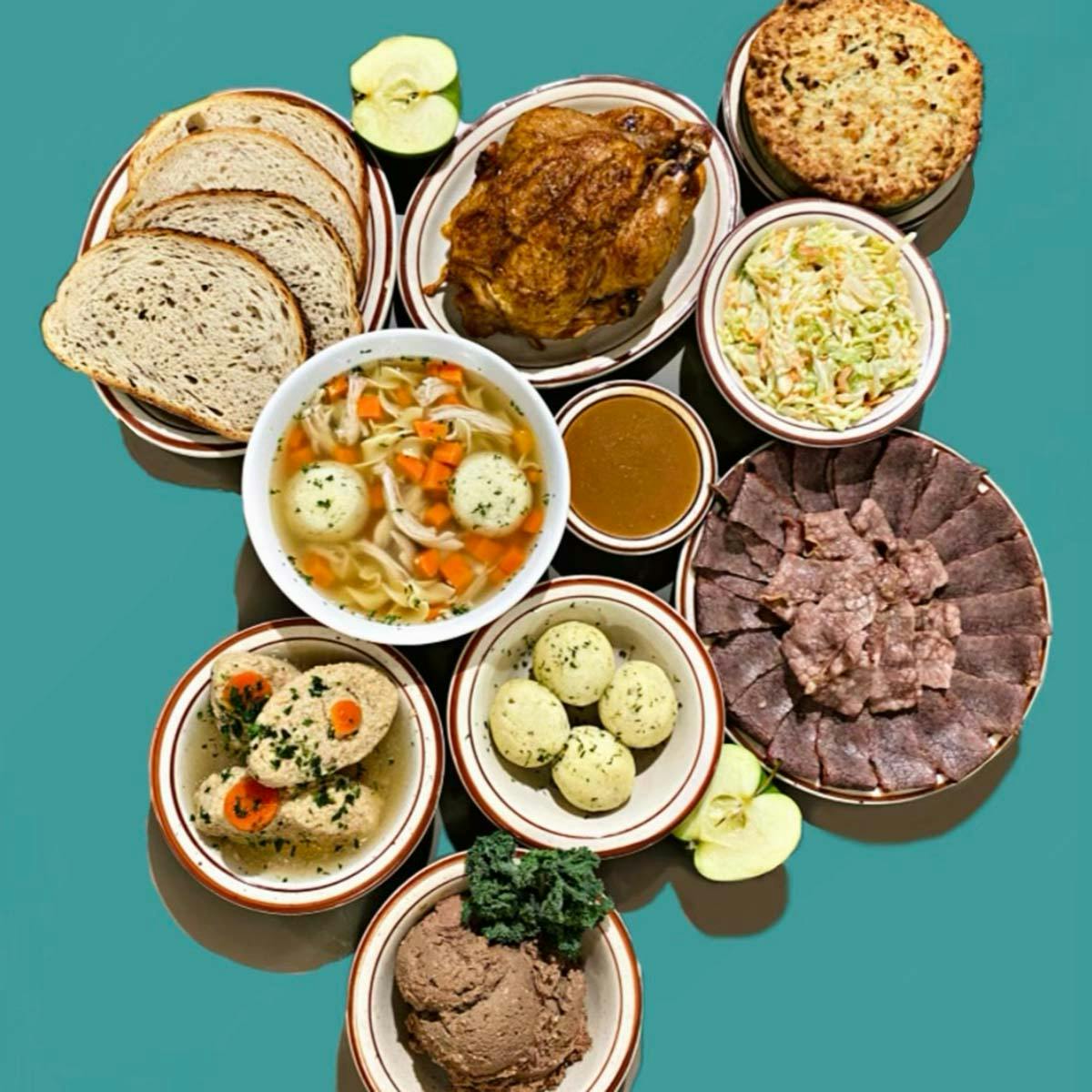 Rosh Hashanah Jewish Deli Dinner for 6-8 by Pastrami Queen