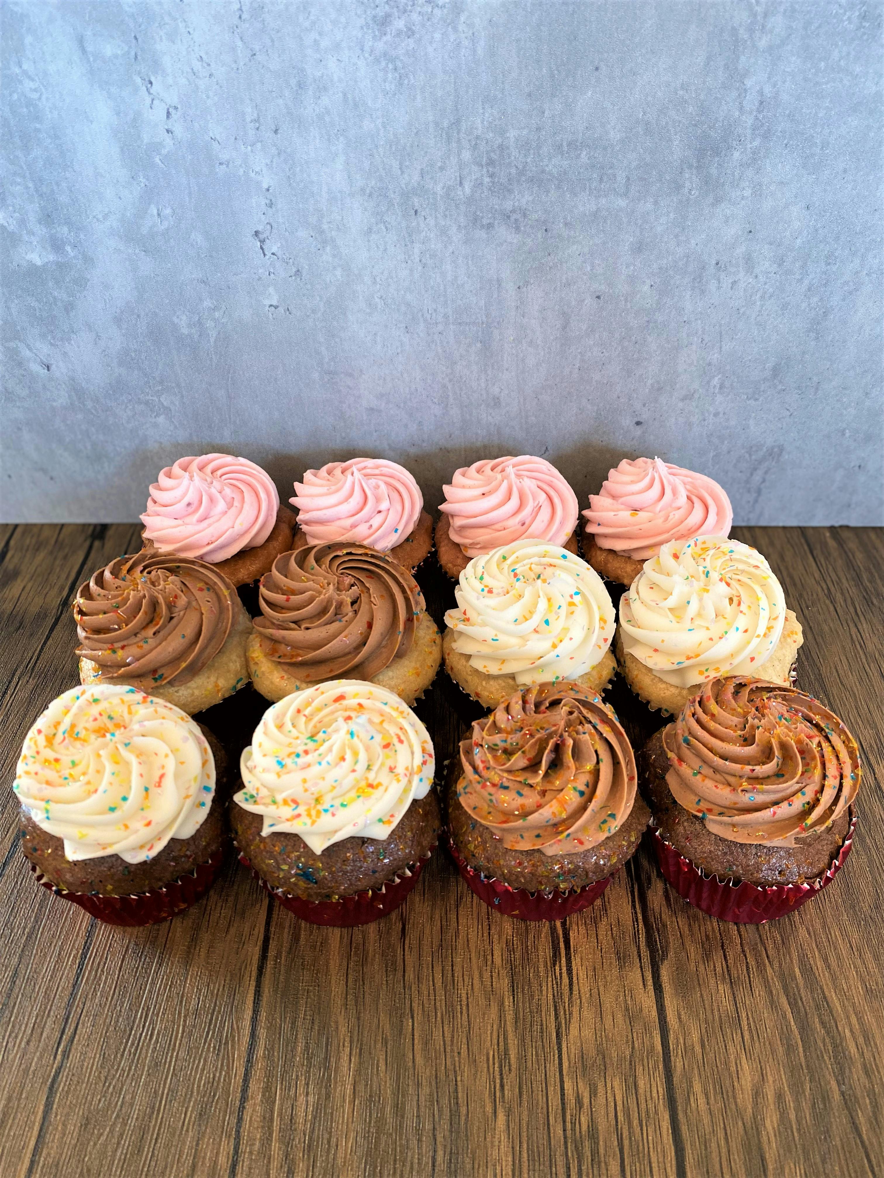 Gluten-Free Vegan Cupcake Dozen by Nadia Cakes - Alternate image 1