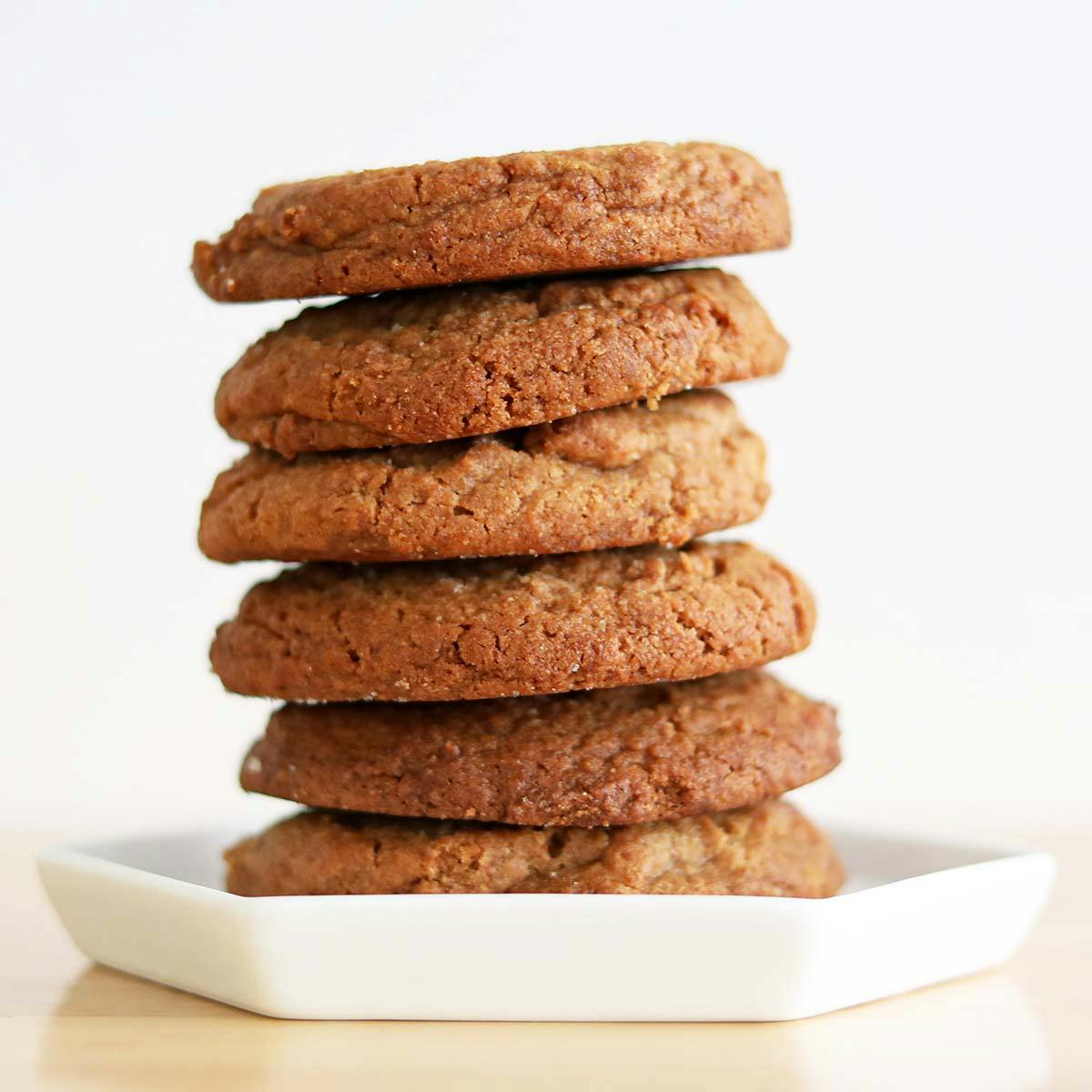 Gluten-Free & Vegan Peanut Butter Cookies - 12 Pack by Ocean House Bakery - Alternate image 1