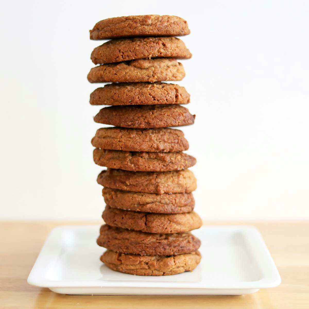 Gluten-Free & Vegan Peanut Butter Cookies - 12 Pack by Ocean House Bakery