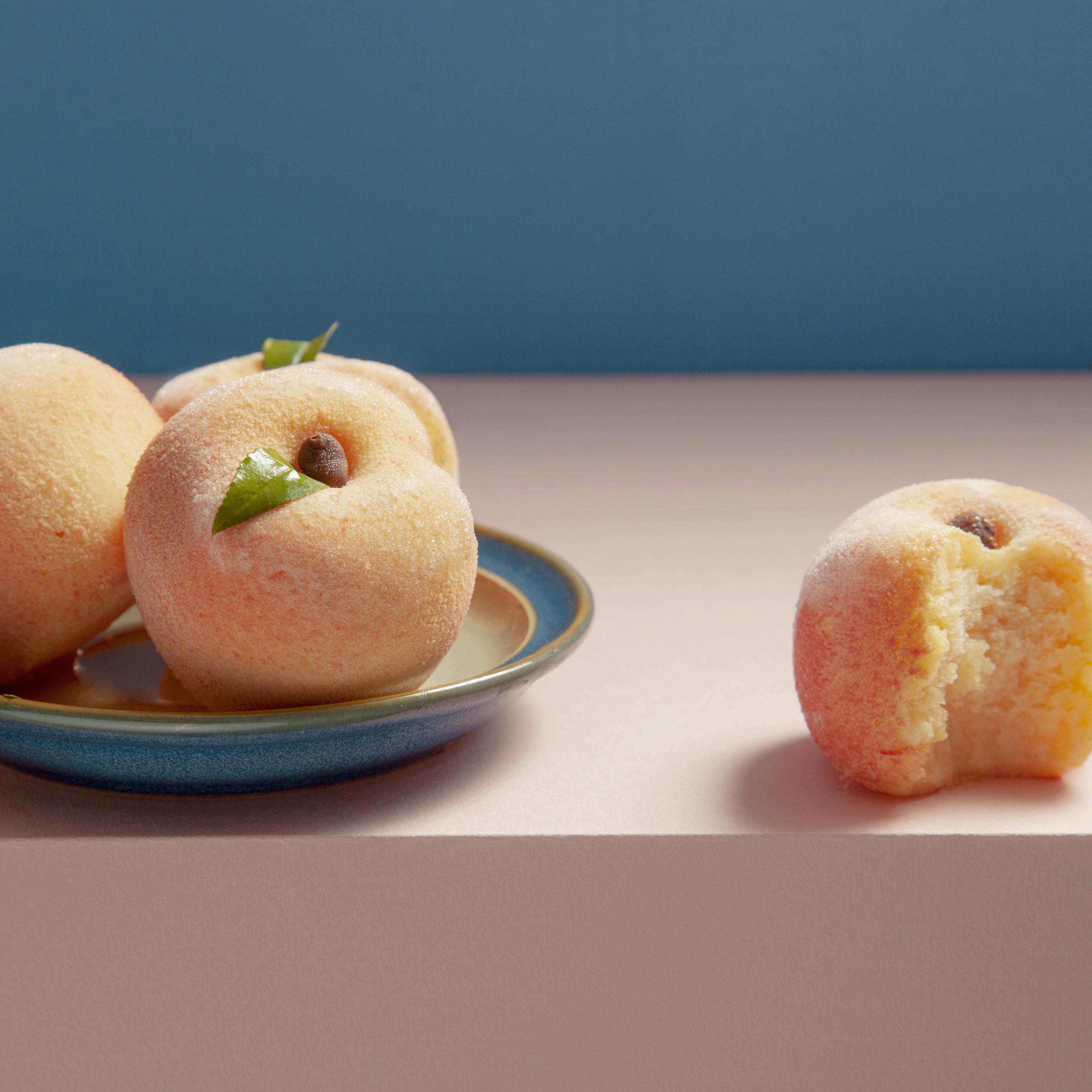 Peach Bombe Sorbet - 6 Pack by Life Raft Treats - Alternate image 1