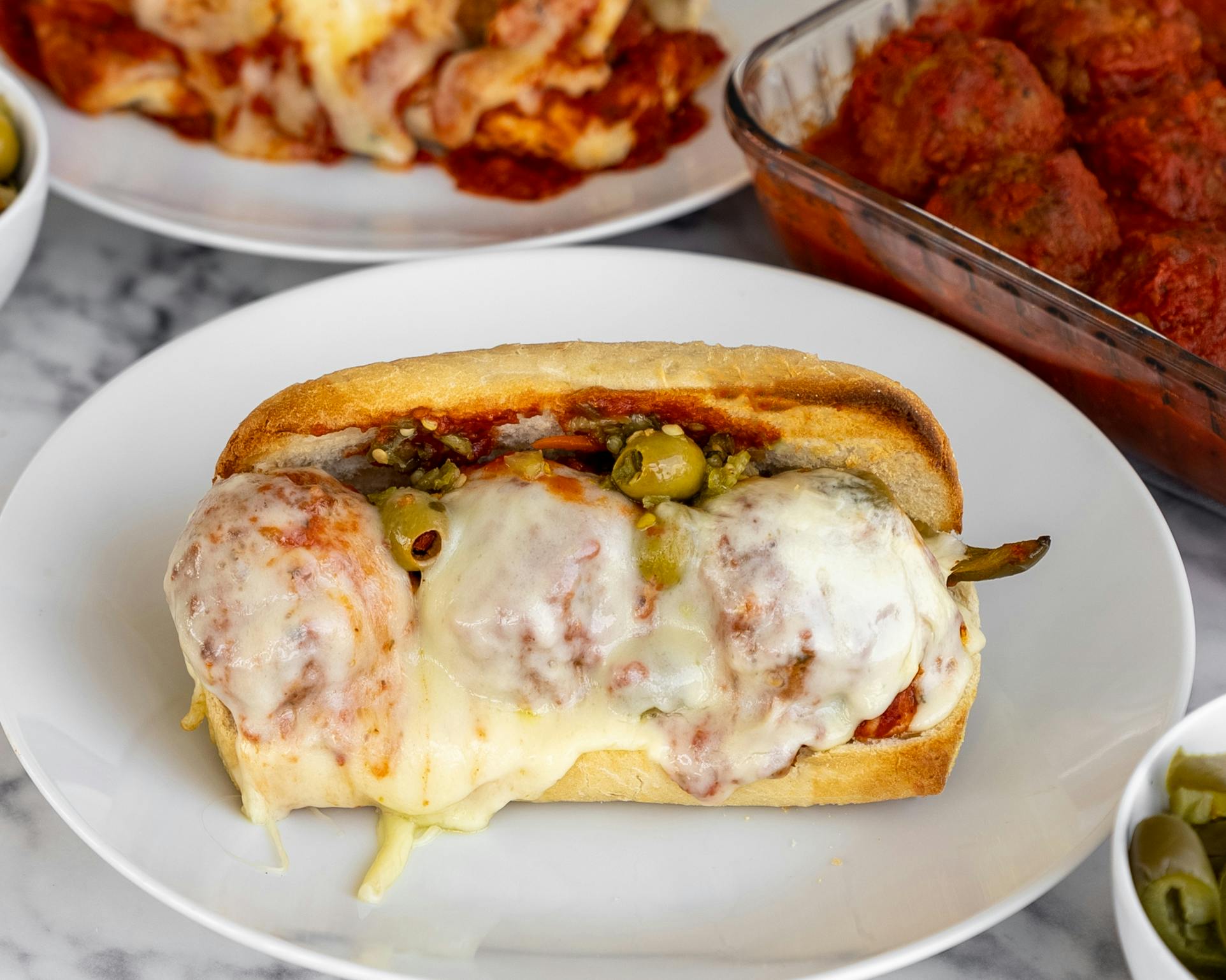 Meatball Sandwich Kit - 6 Pack by Bartolini’s - Alternate image 1