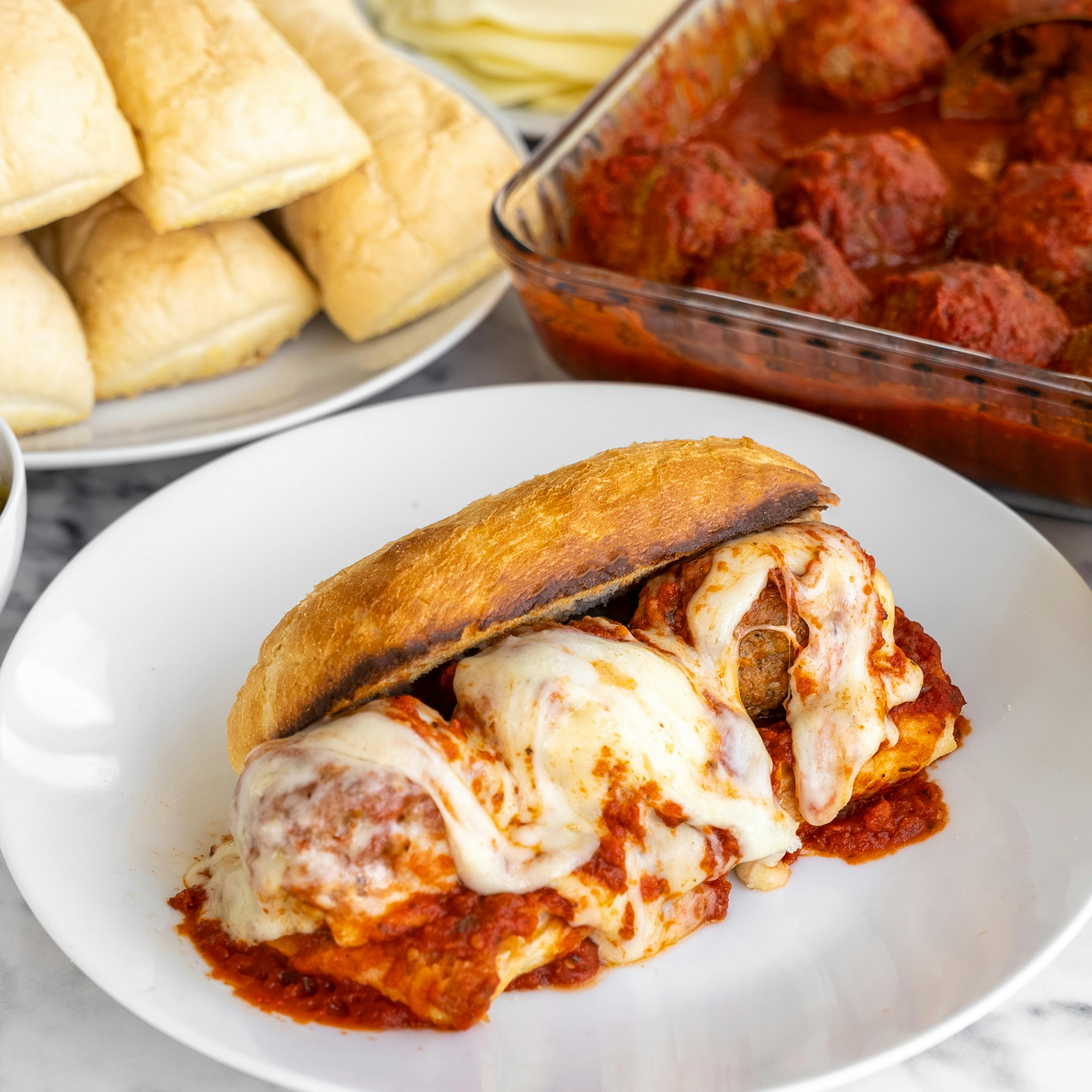 Meatball Sandwich Kit - 6 Pack by Bartolini’s - Alternate image 2