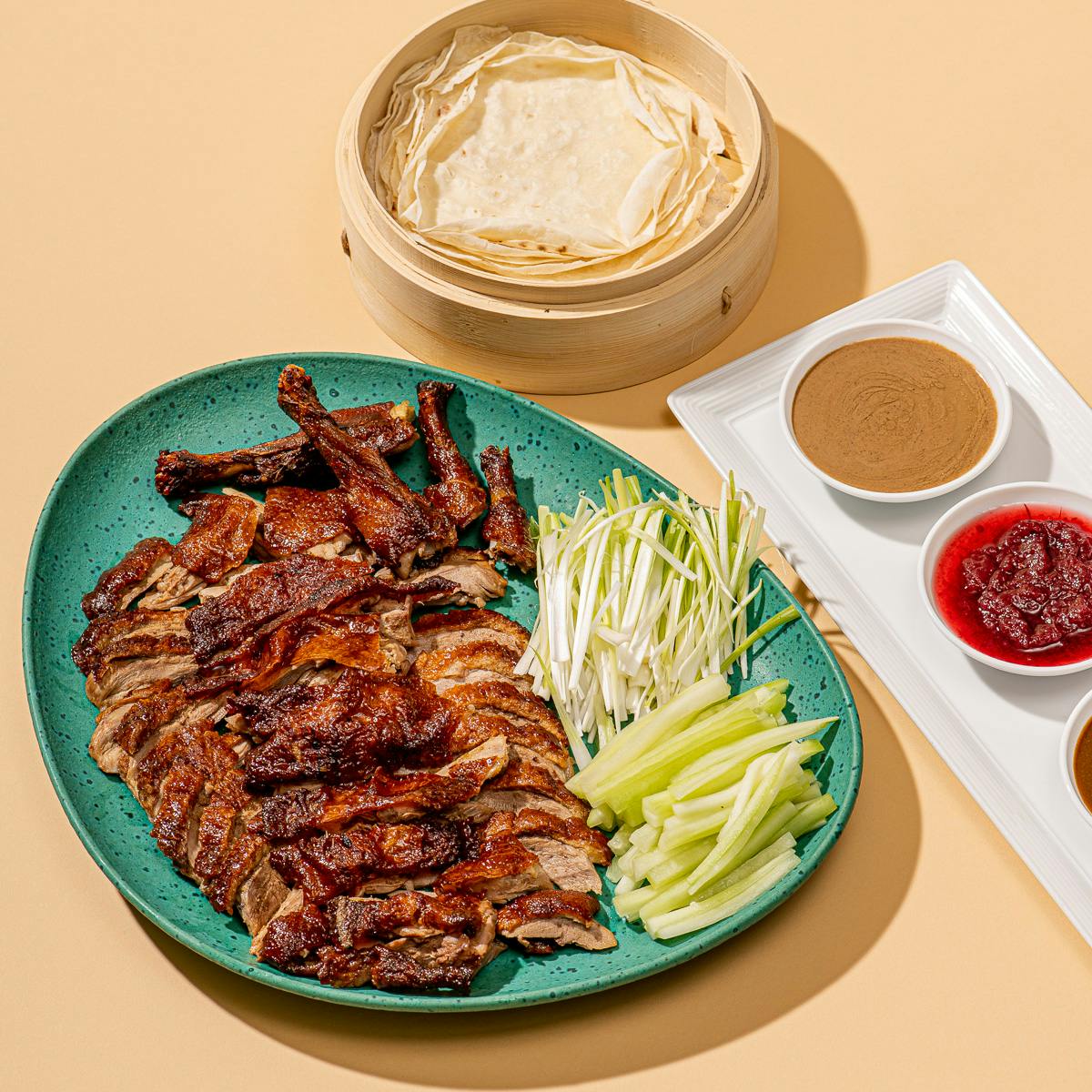 Whole Peking Duck Kit for 4 by RedFarm - Goldbelly