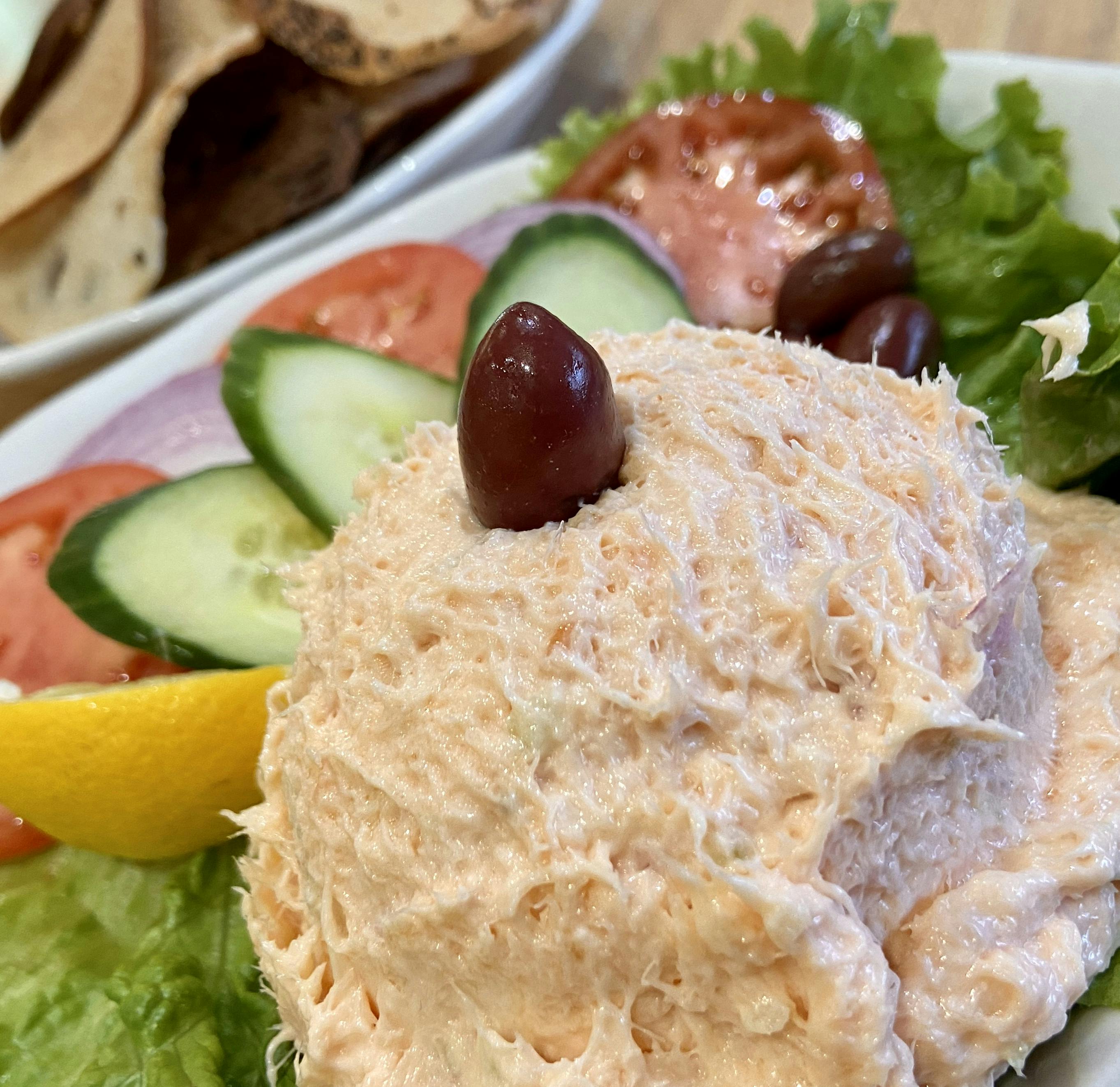 Baked Salmon Salad - 1 lb. by Kenny & Ziggy's Delicatessen