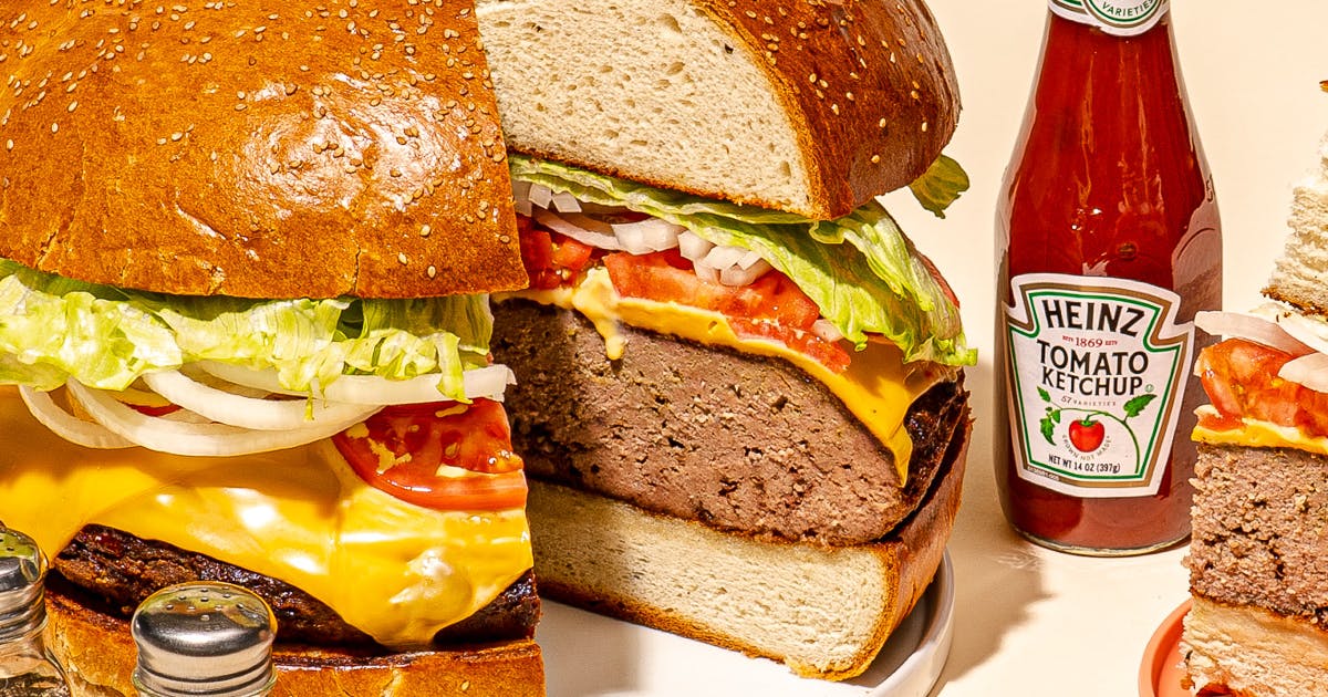 The GIANT Zeus Burger Kit by Clinton Station Diner Goldbelly