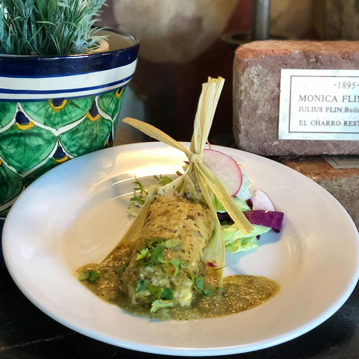 Chicken Tomatillo Tamales by El Charro Café - Alternate image 2