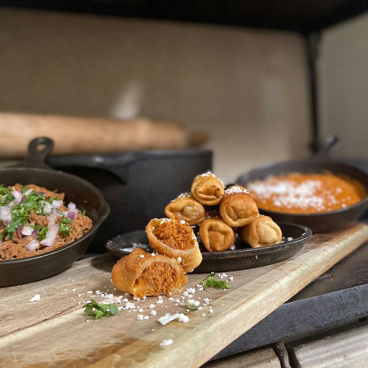 Red Chile Beef Mini Chimichangas - 36 Pack by El Charro Café - Alternate image 9