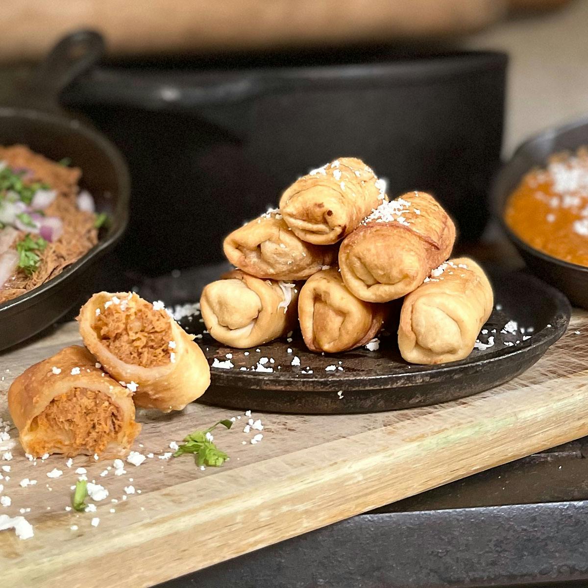 Red Chile Beef Mini Chimichangas - 36 Pack by El Charro Café - Alternate image 7