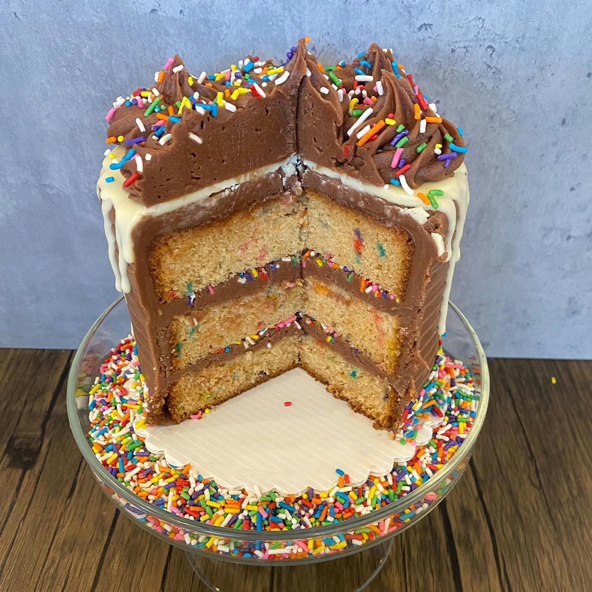 Gluten-Free Buttercream Torte - Build Your Own by Nadia Cakes - Alternate image 8