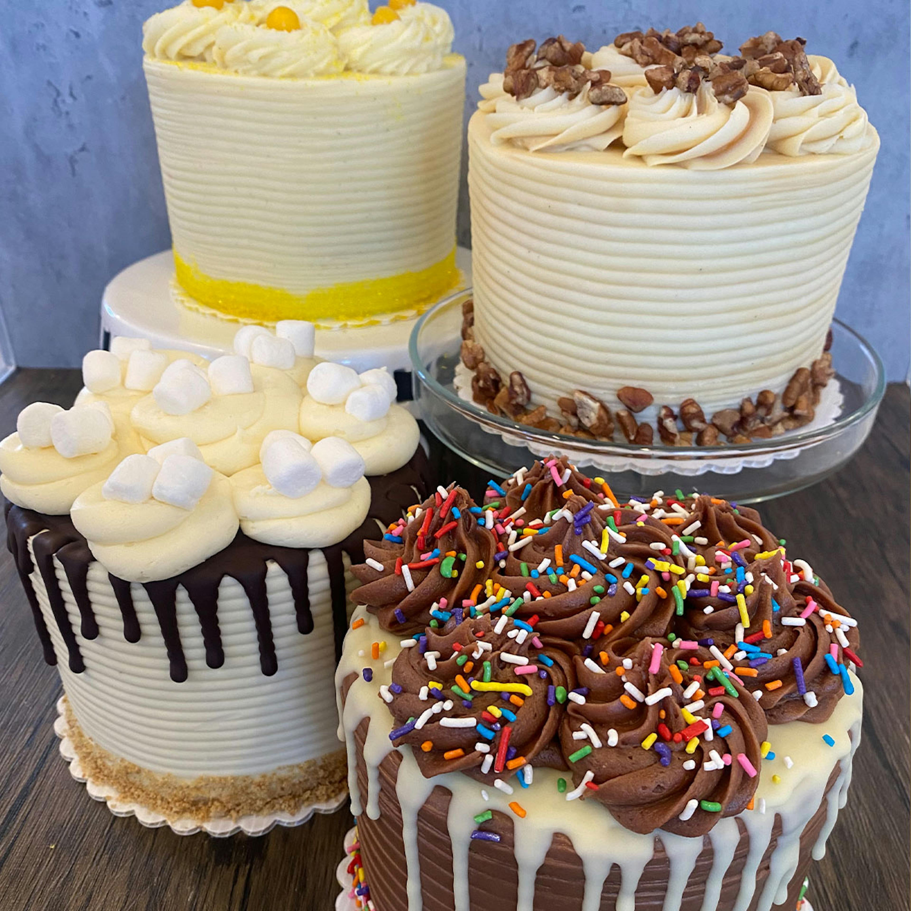 Gluten-Free Buttercream Torte - Build Your Own by Nadia Cakes - Alternate image 7