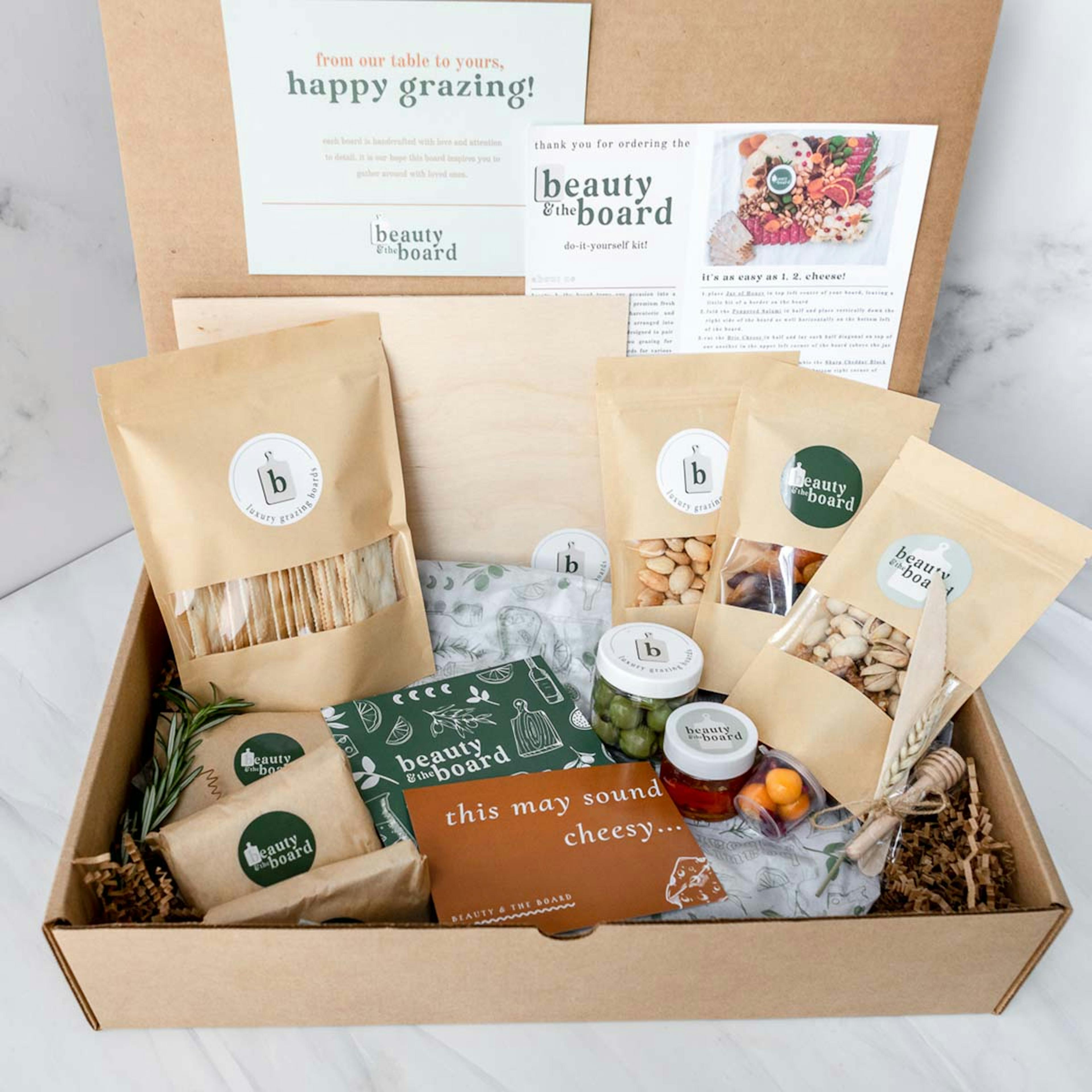 Cheese & Charcuterie Board Kit for 4-6 by Beauty & The Board - Alternate image 4