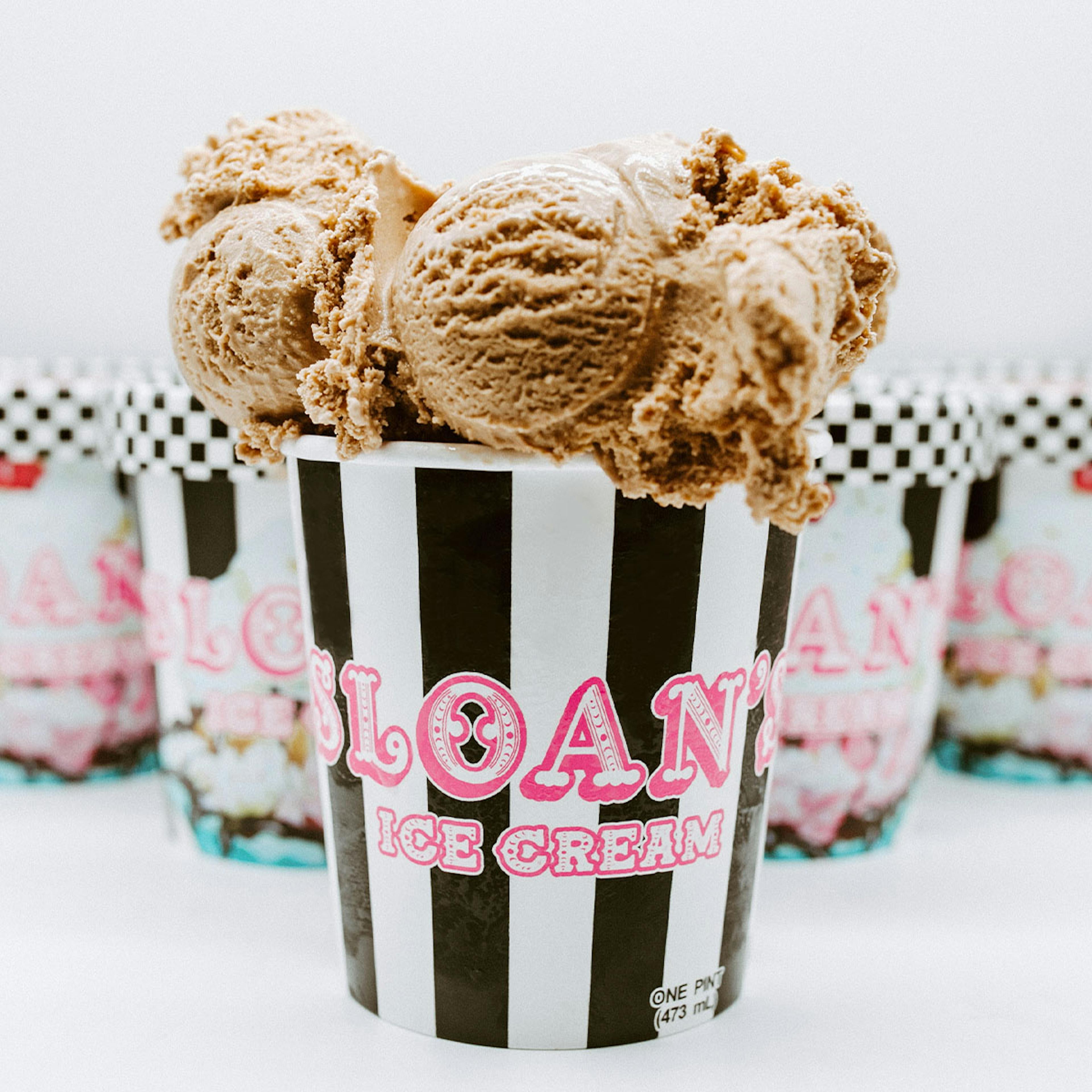 "Elvis' Favorite" Peanut Butter Banana Ice Cream - 5 Pints by Sloan's Ice Cream