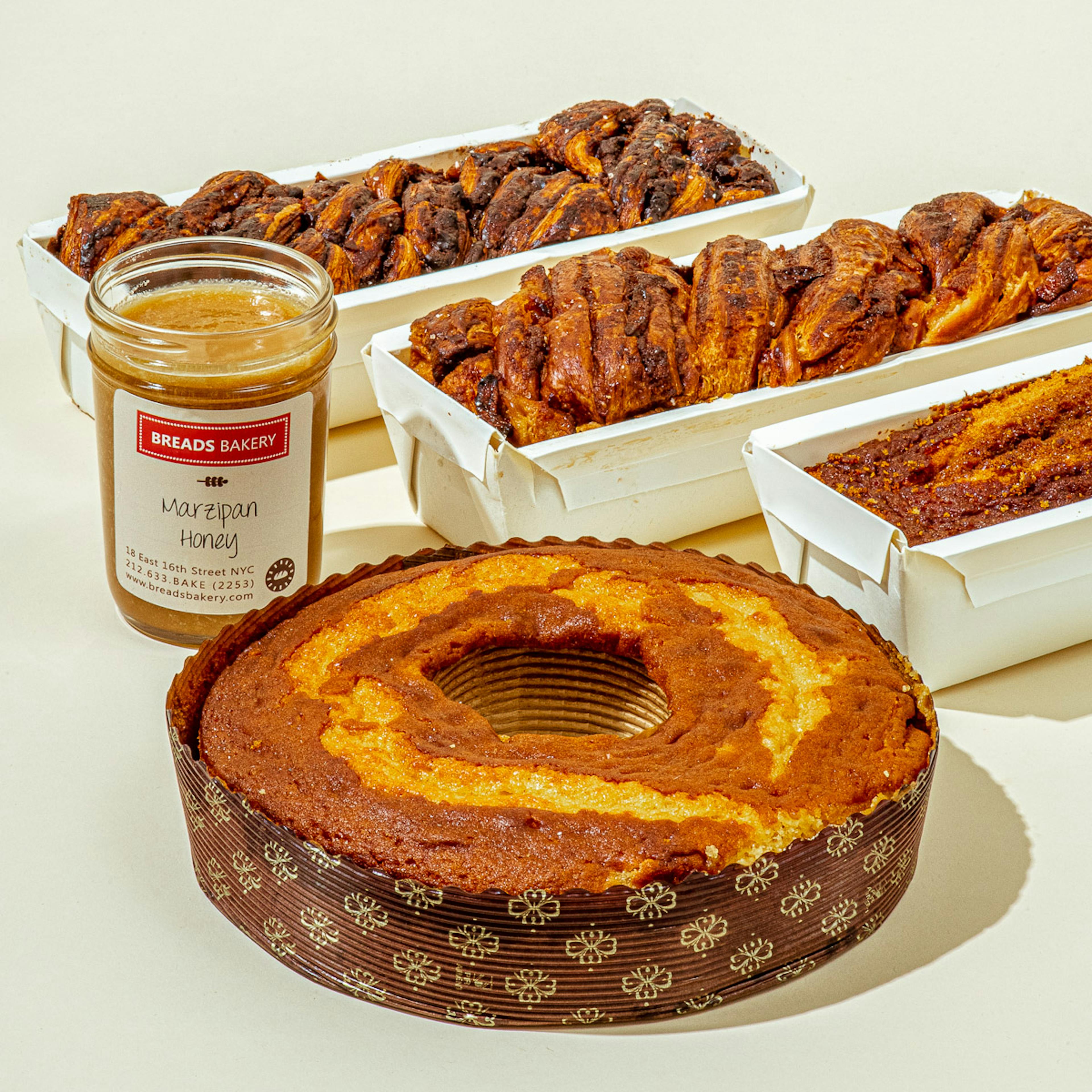 Rosh Hashanah Babka + Cake + Honey by Breads Bakery - Alternate image 4