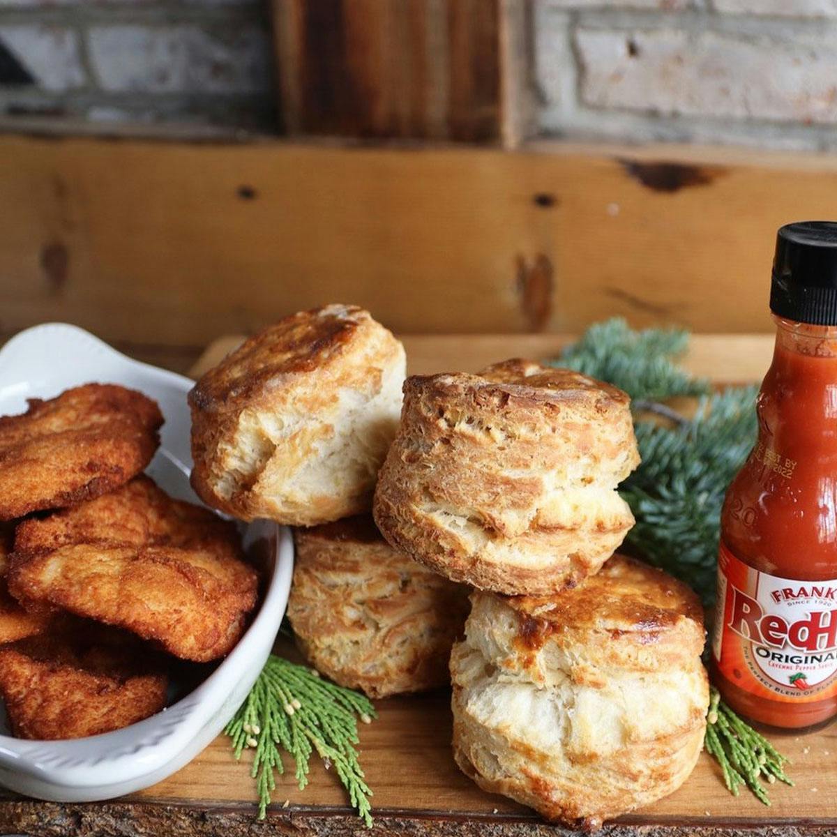 "Pies 'n' Thighs" Bourbon Pecan Pie + Chicken Biscuit Kit by Pies 'n' Thighs - Alternate image 4