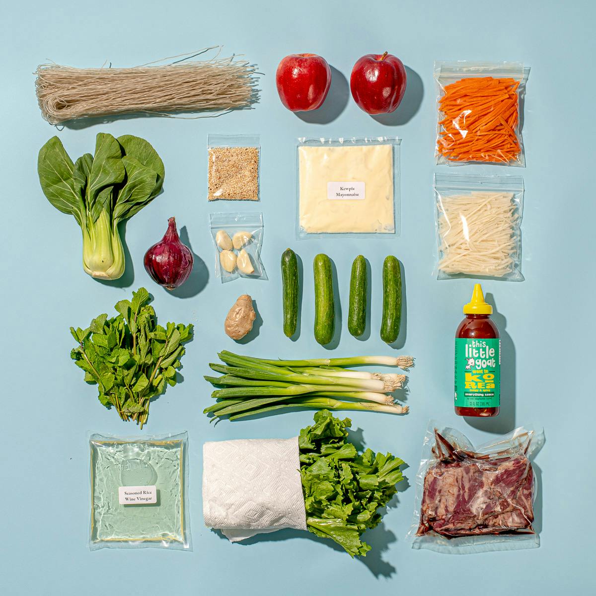 Korean Steak Lettuce Wraps + Glass Noodles Kit for 4 by Stephanie Izard's Girl & The Goat - Alternate image 4