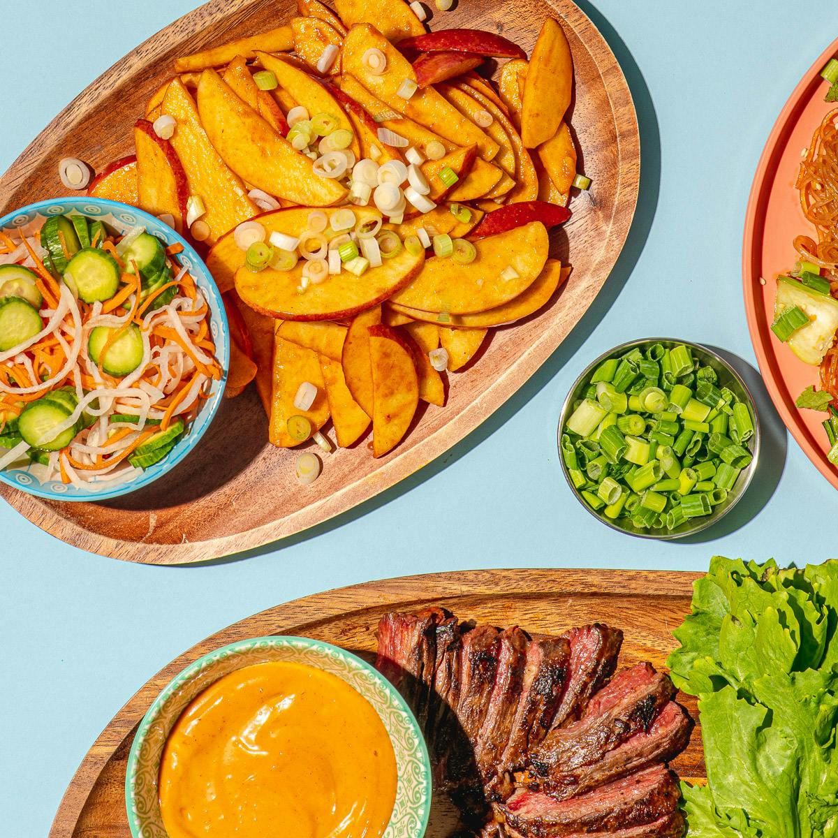 Korean Steak Lettuce Wraps + Glass Noodles Kit for 4 by Stephanie Izard's Girl & The Goat - Alternate image 2