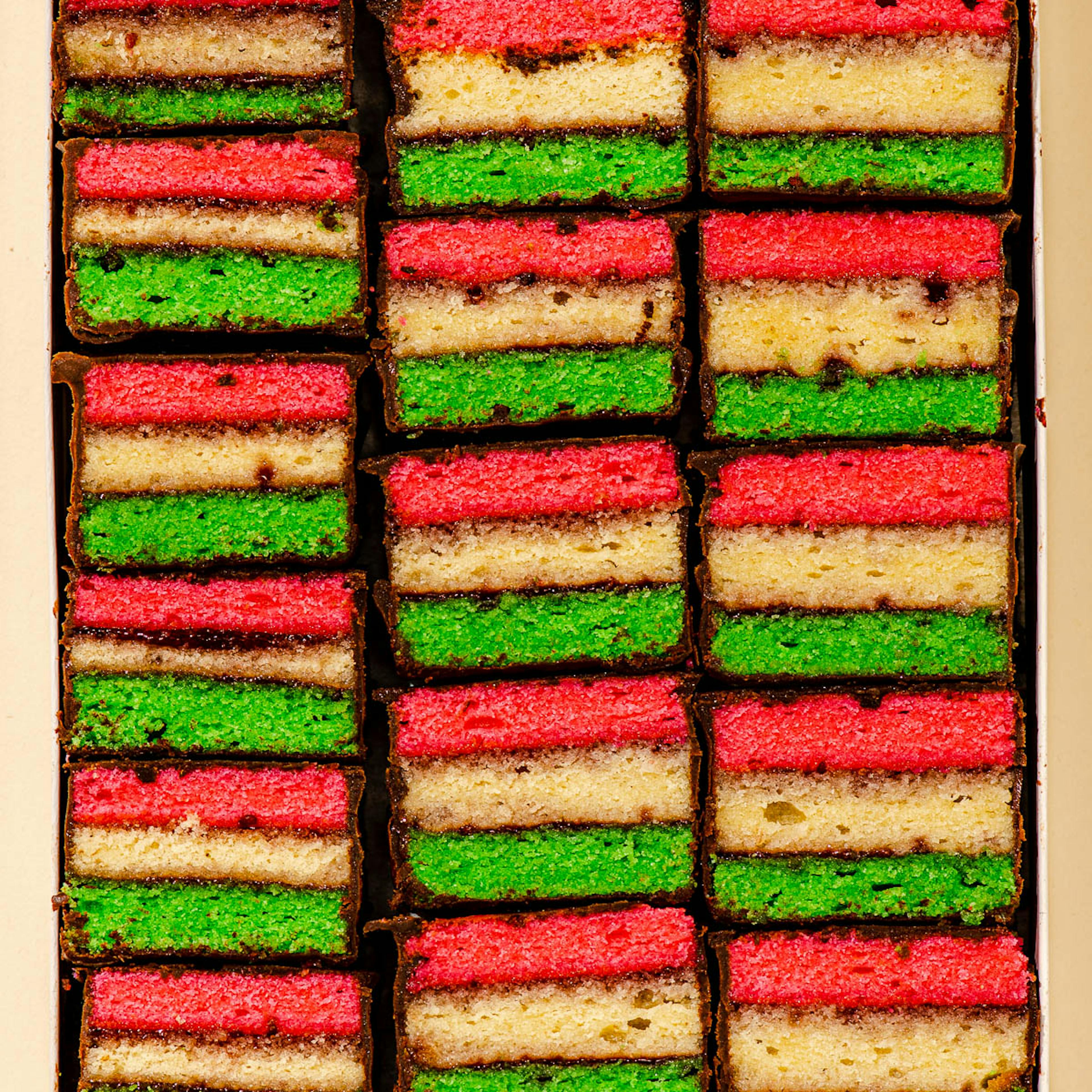 Rainbow Cookie Gift Box - 2 lbs by Veniero's - Alternate image 1