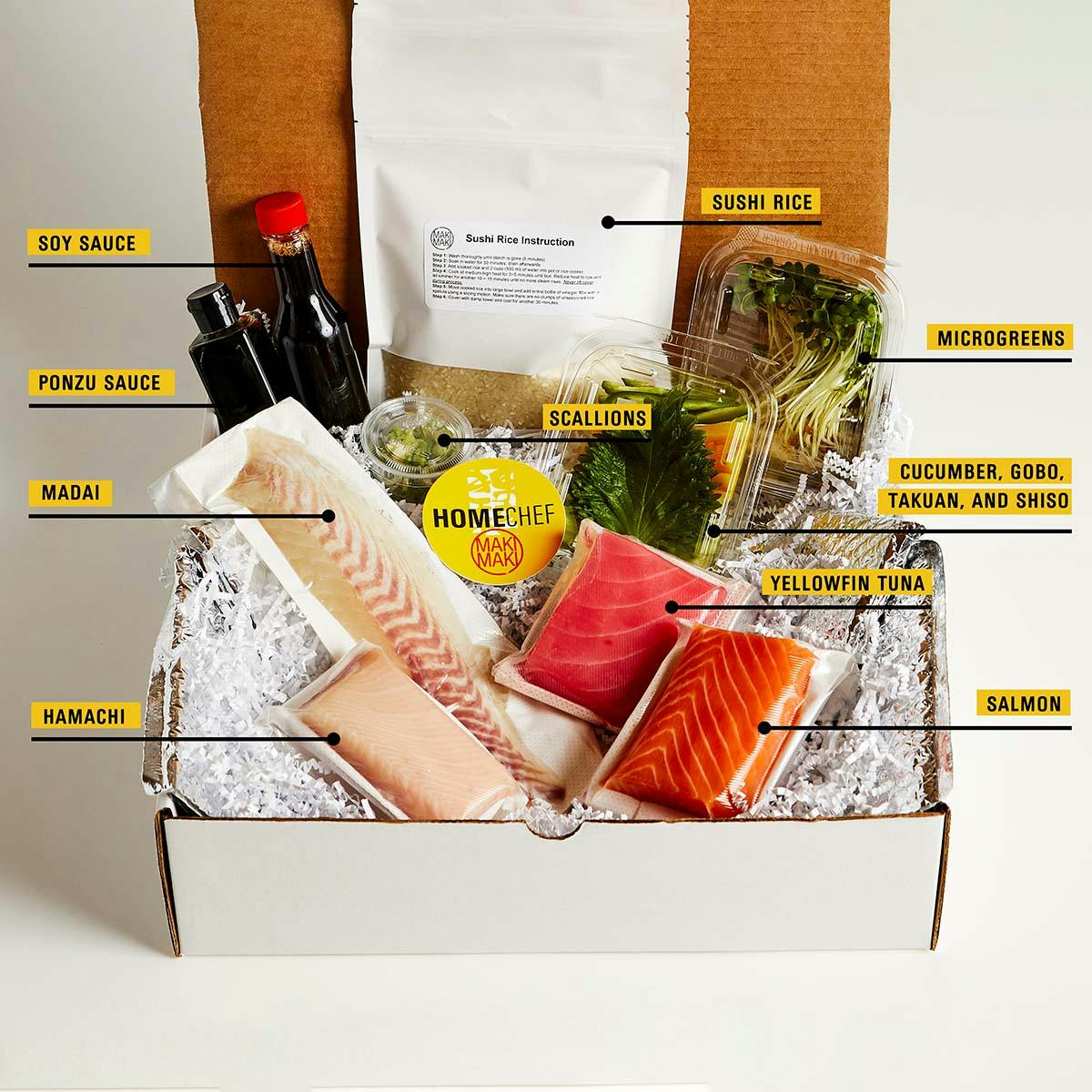 DIY Sushi Kit with Sashimi Grade Fish - Diaries Of Master Sushi Chef