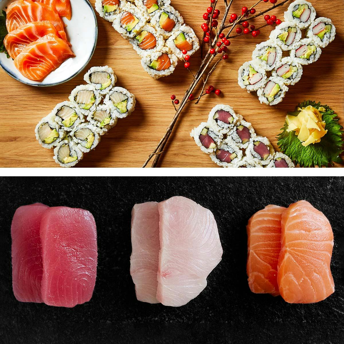 Sushi Roll + Sashimi Kit for 8 by MakiMaki - Alternate image 1