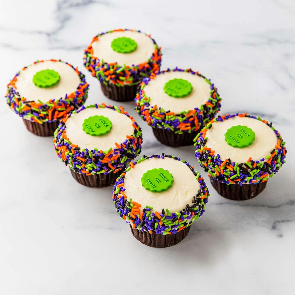 Spooky Confetti Cupcake Dozen by Crave Cupcakes - Alternate image 1