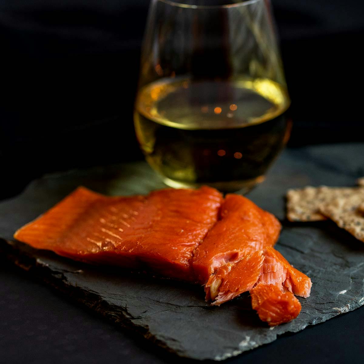 Waterbrook Winemaker's Smoked Wild Salmon - 4 Pack by SeaBear Smokehouse