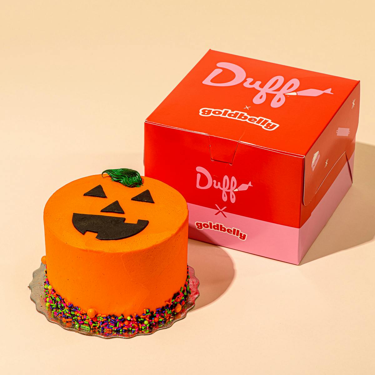 Peanut Butter Jack-O-Lantern Cake by Duff Goldman - Alternate image 7