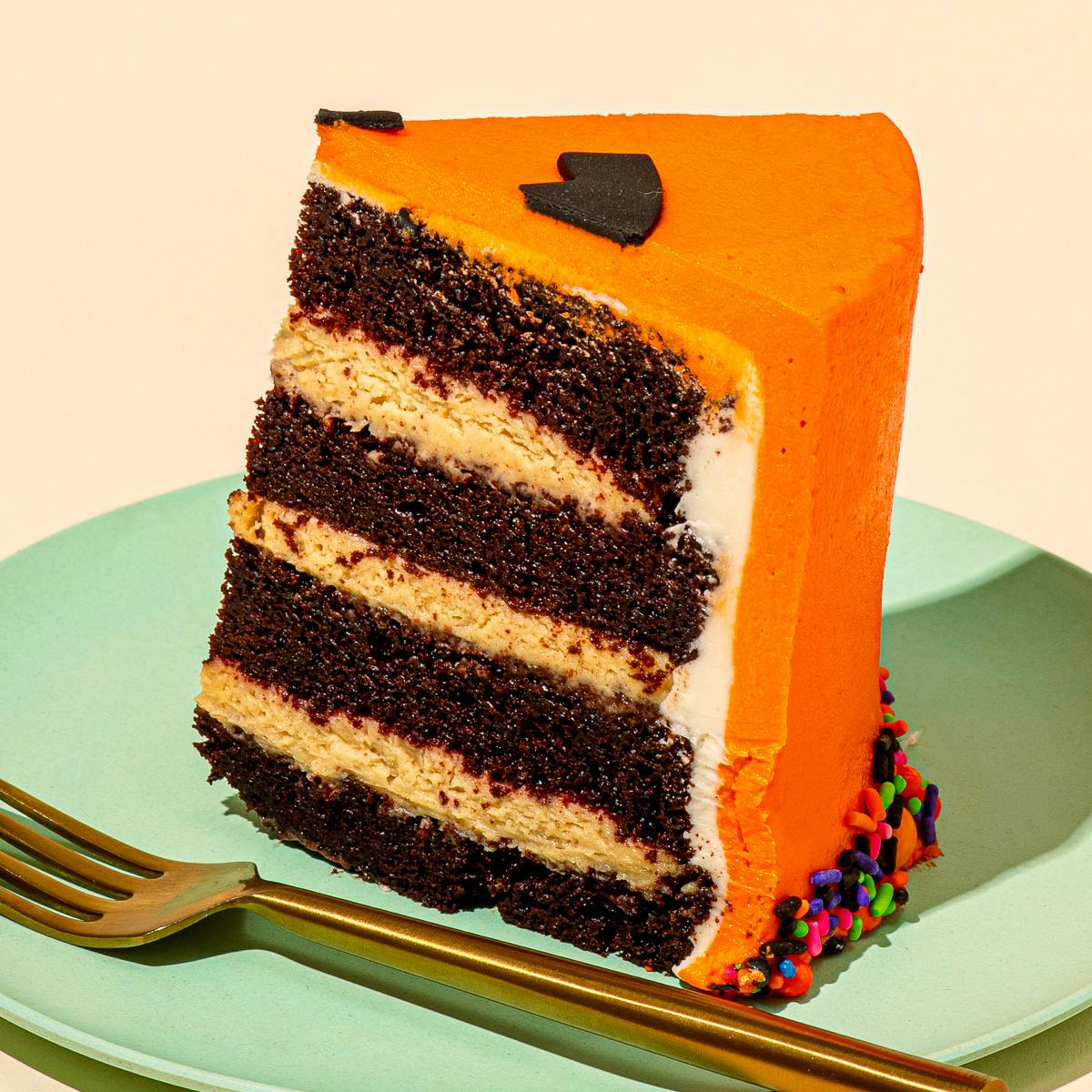 Peanut Butter Jack-O-Lantern Cake by Duff Goldman - Alternate image 4