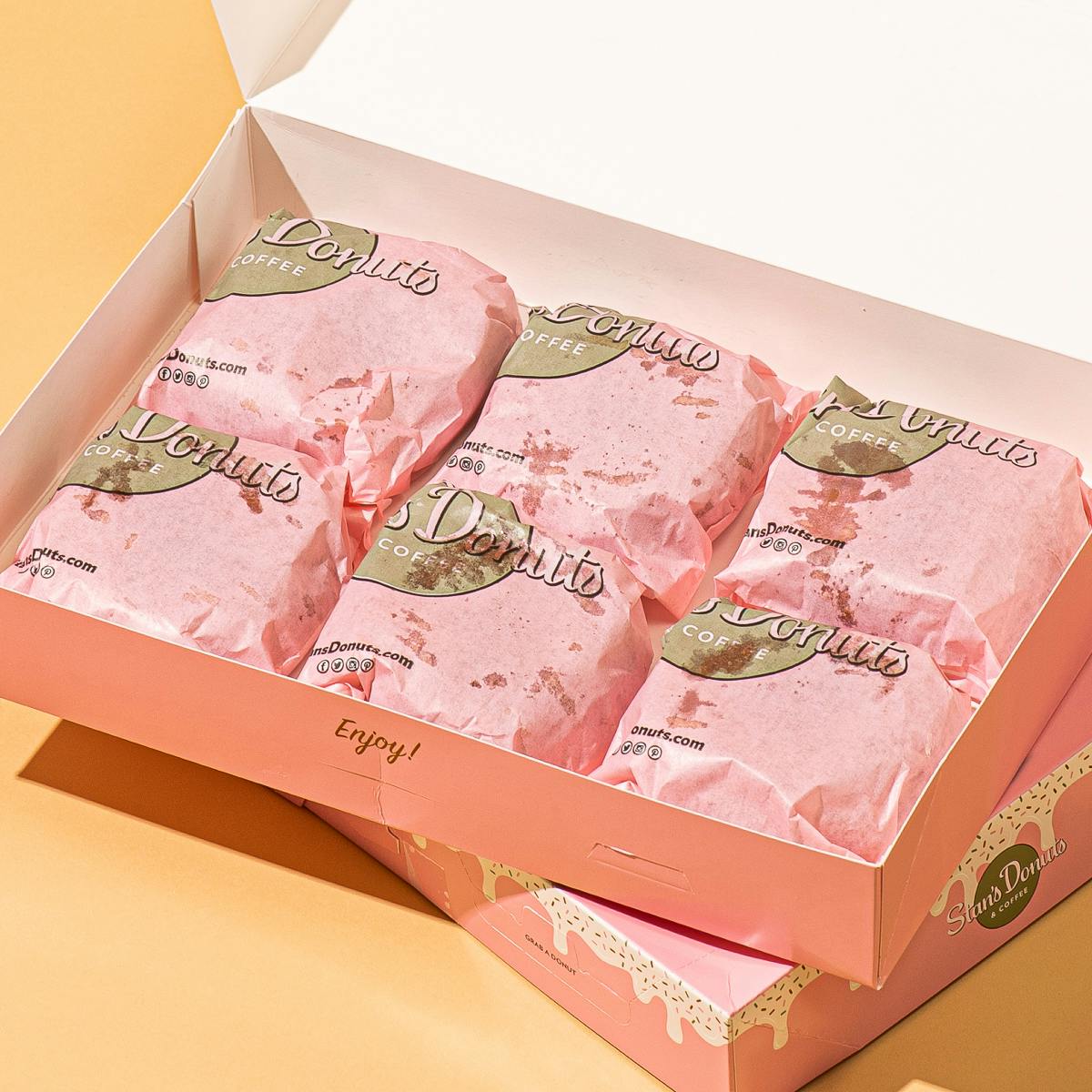 Apple Cider Cake Donuts - 12 Pack by Stan's Donuts - Alternate image 5