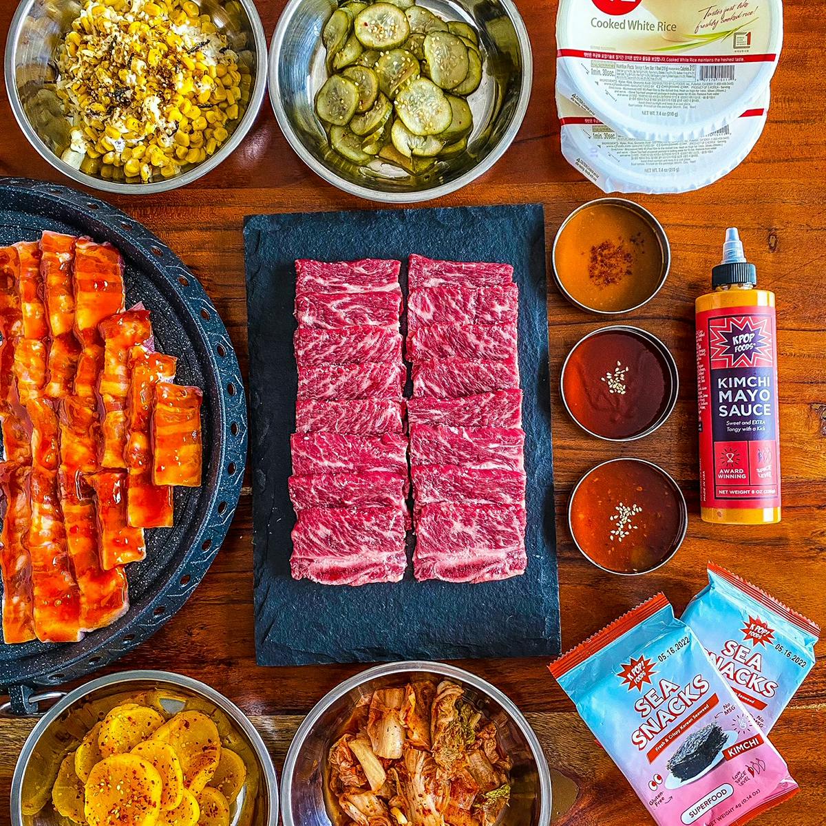 Korean BBQ Starter Equipment Kit by Chris Oh’s Korean BBQ Kit | Goldbelly