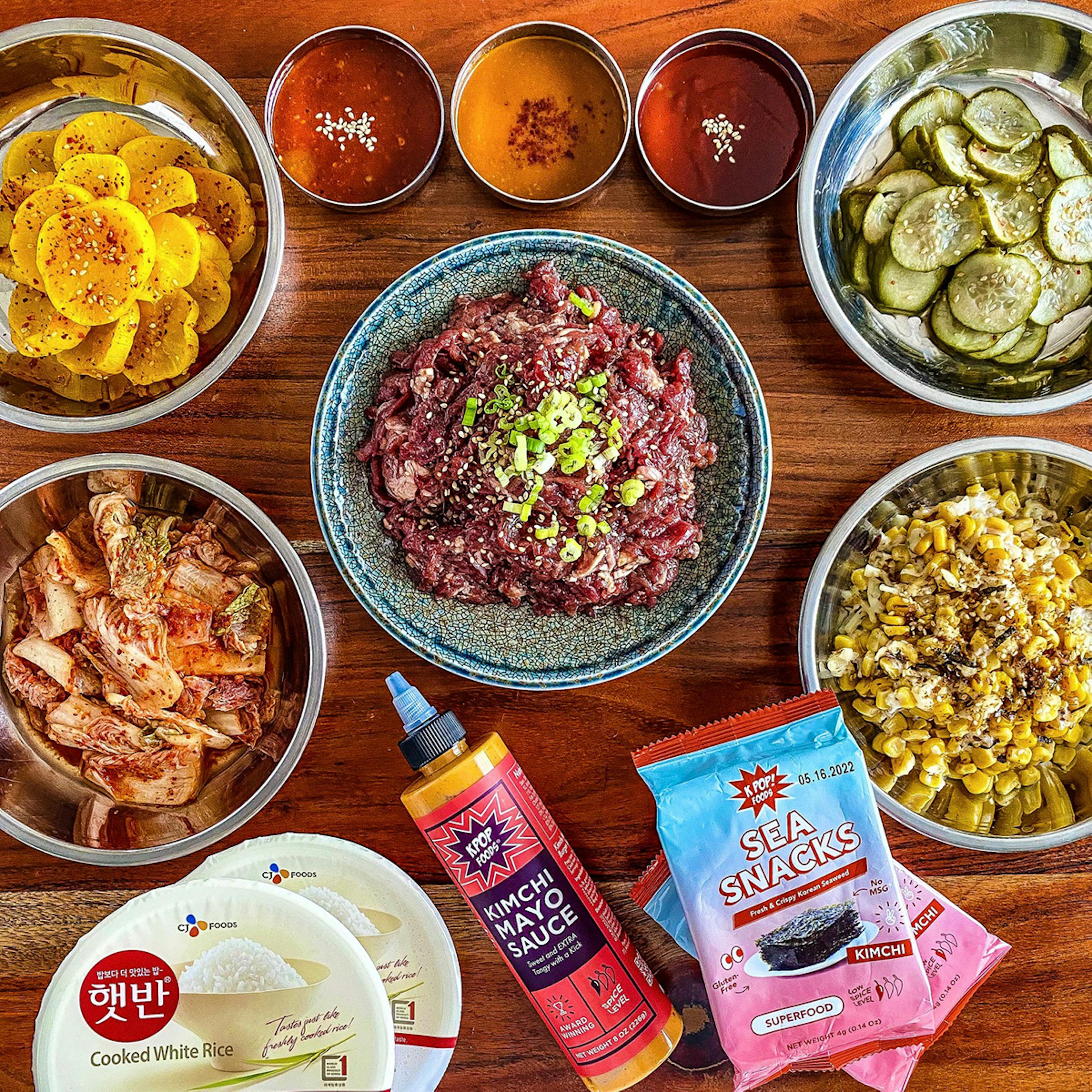 Bulgogi Korean BBQ Kit for 4-6 by Chris Oh’s Korean BBQ Kit