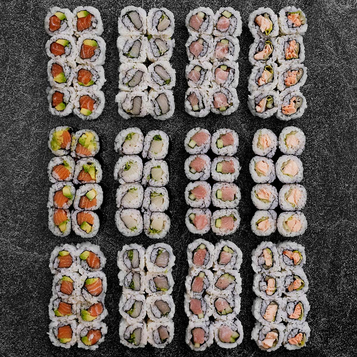 Premium Sushi Roll Kit for 4
