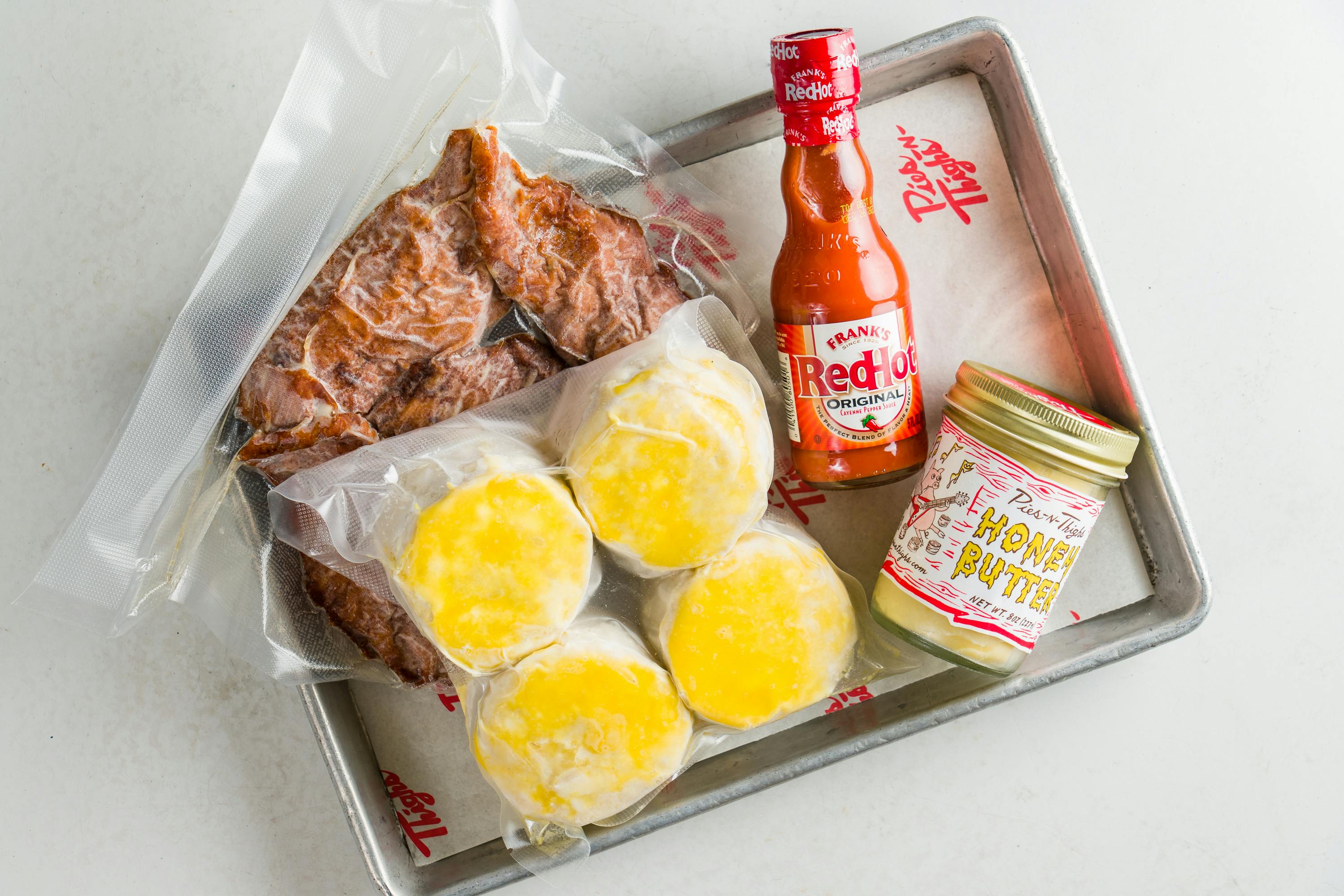 Famous Chicken Biscuit Kit - 8 Pack by Pies 'n' Thighs - Alternate image 2