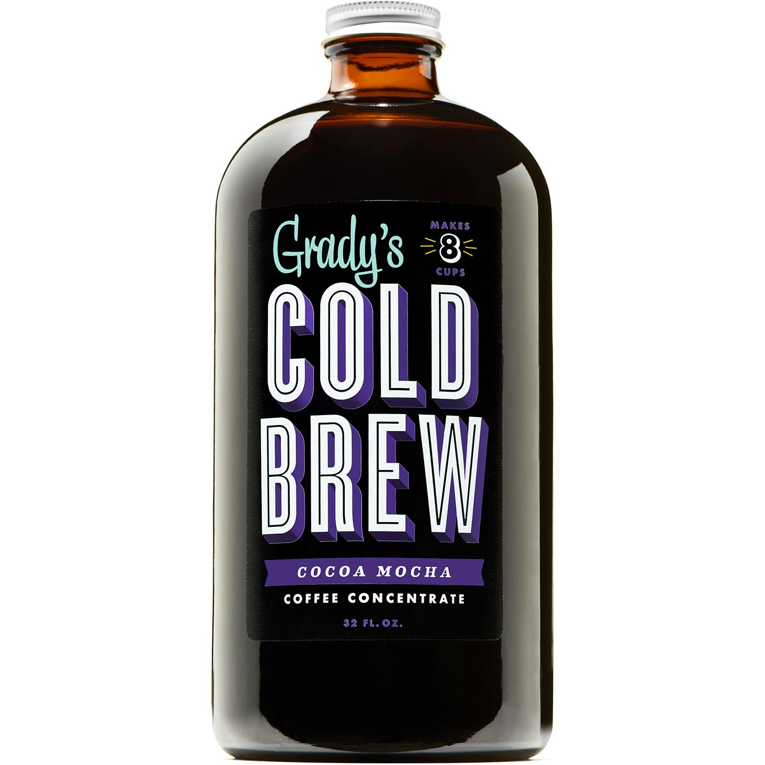 Cocoa Mocha Cold Brew Concentrate - 6 Pack by Grady's Cold Brew - Alternate image 1