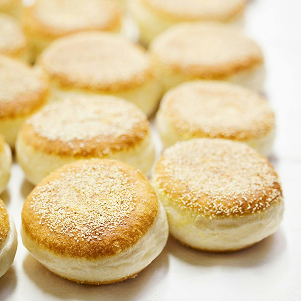 Famous English Muffins - 24 Pack by The Model Bakery - Alternate image 1