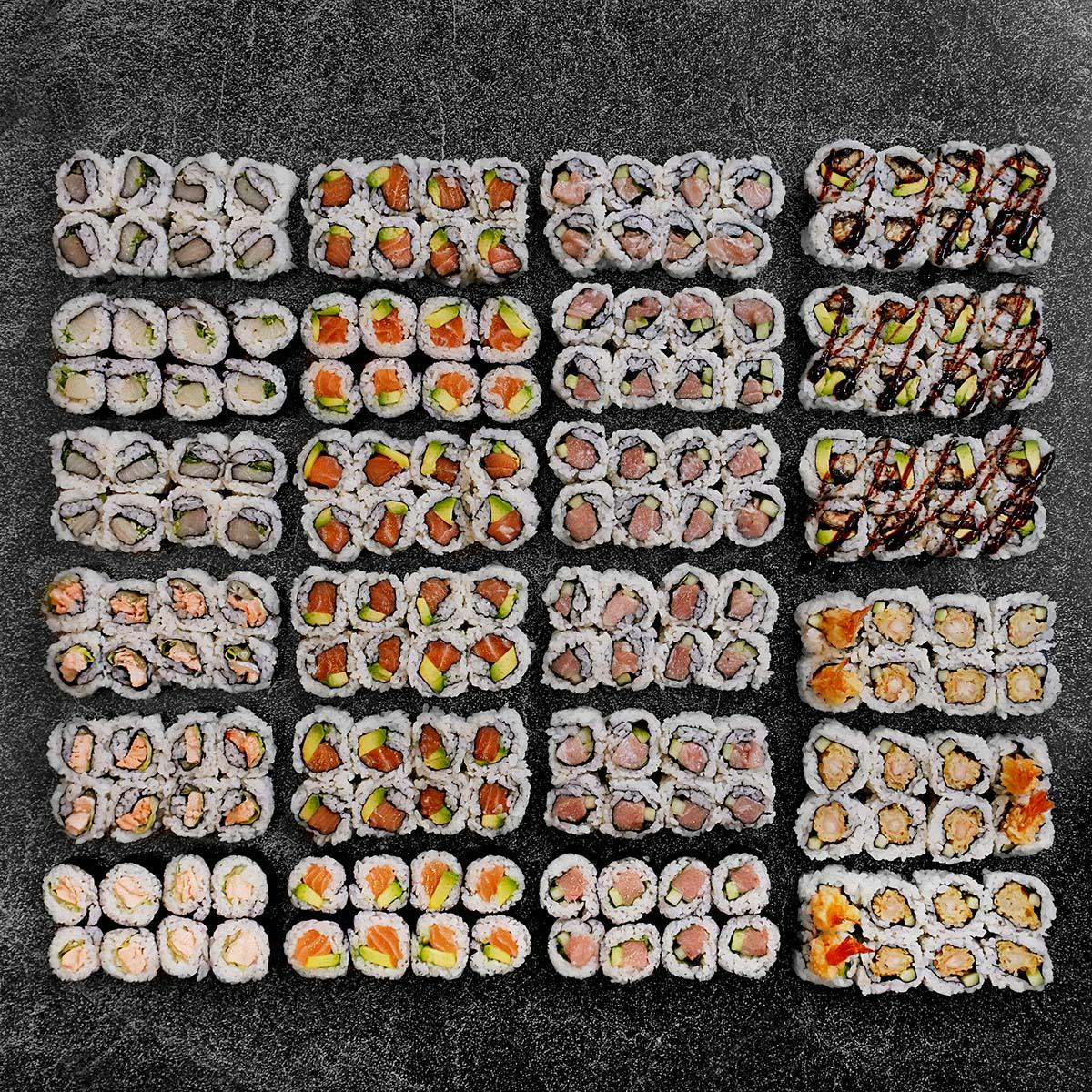 Premium Sushi Roll Kit for 8