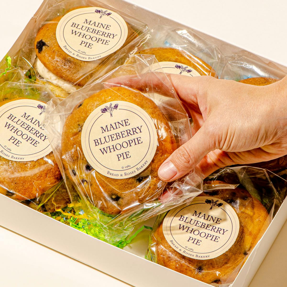 Blueberry Whoopie Pie Gift Box by Bread and Roses Bakery - Alternate image 1