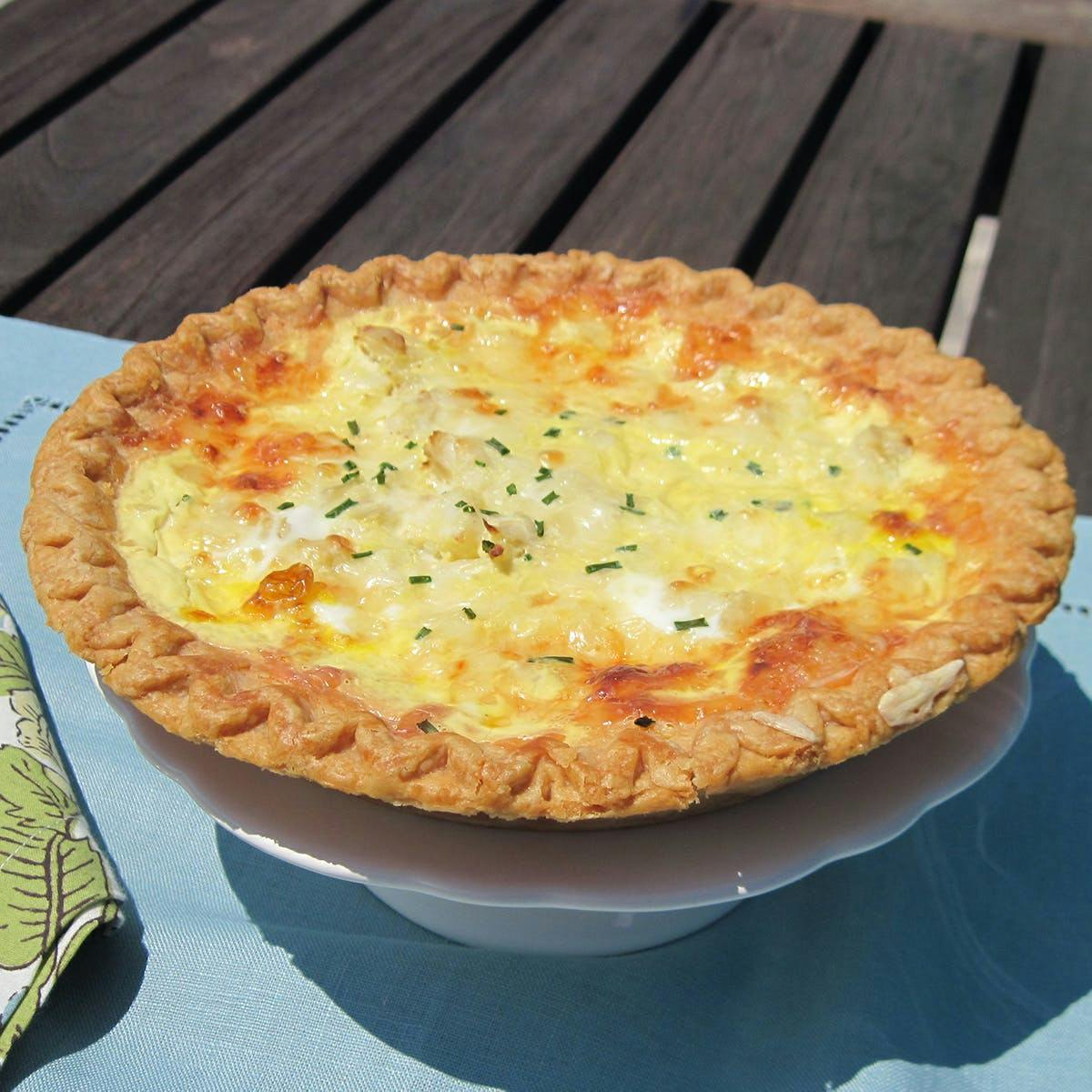 Gluten Free Lobster Quiche by Kent Island Crab Cakes