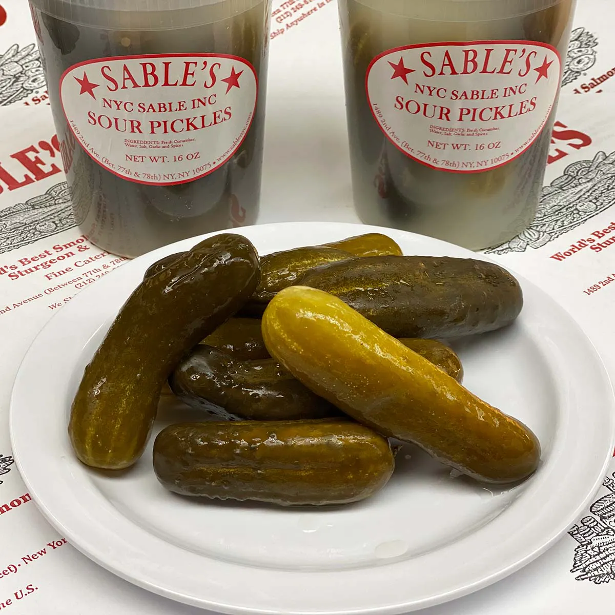 Sable's Smoked Fish - New York Old Fashioned Sour Pickles