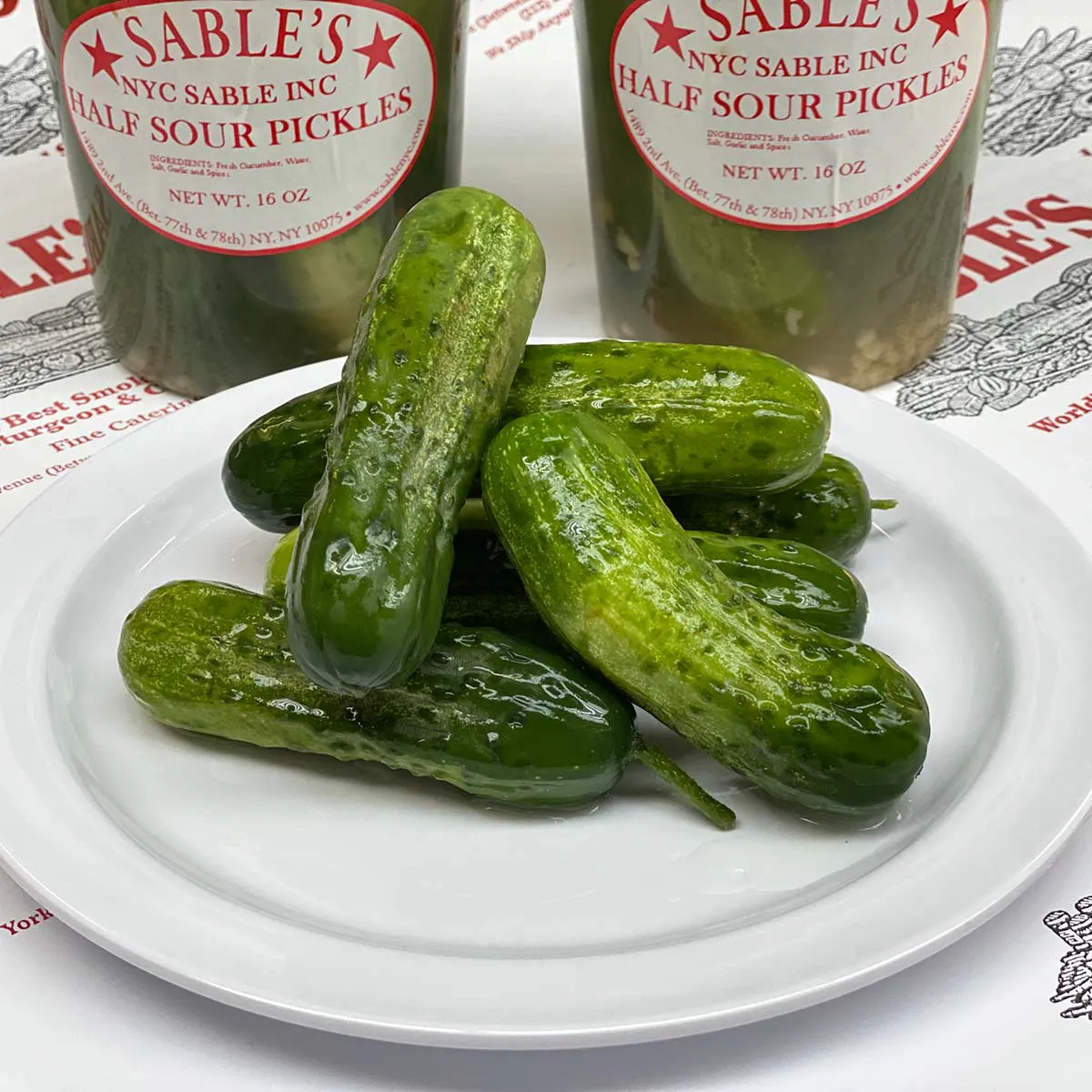 Sable's Smoked Fish - New York Old Fashioned Half Sour Pickles