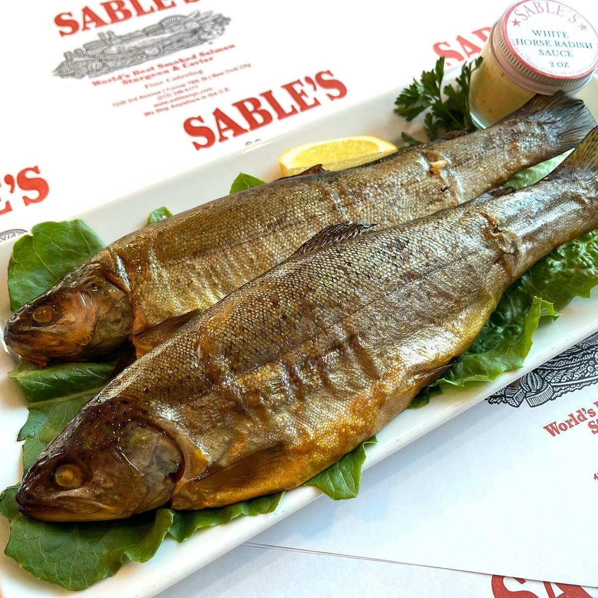 Smoked Rainbow Trout by Sable's Smoked Fish