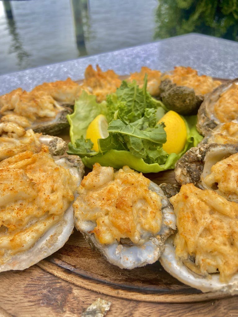 Oyster Imperial by Harris Crab House