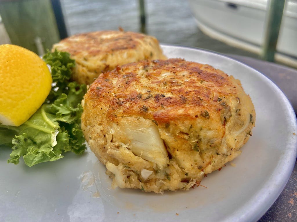 Oyster Imperial + Crab Cakes Combo by Harris Crab House - Alternate image 2