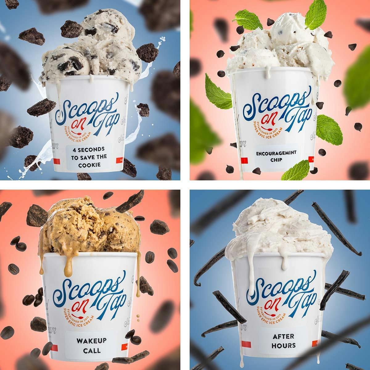 Vegan Ice Cream - Choose Your Own 6 Pints by Scoops On Tap - Alternate image 4