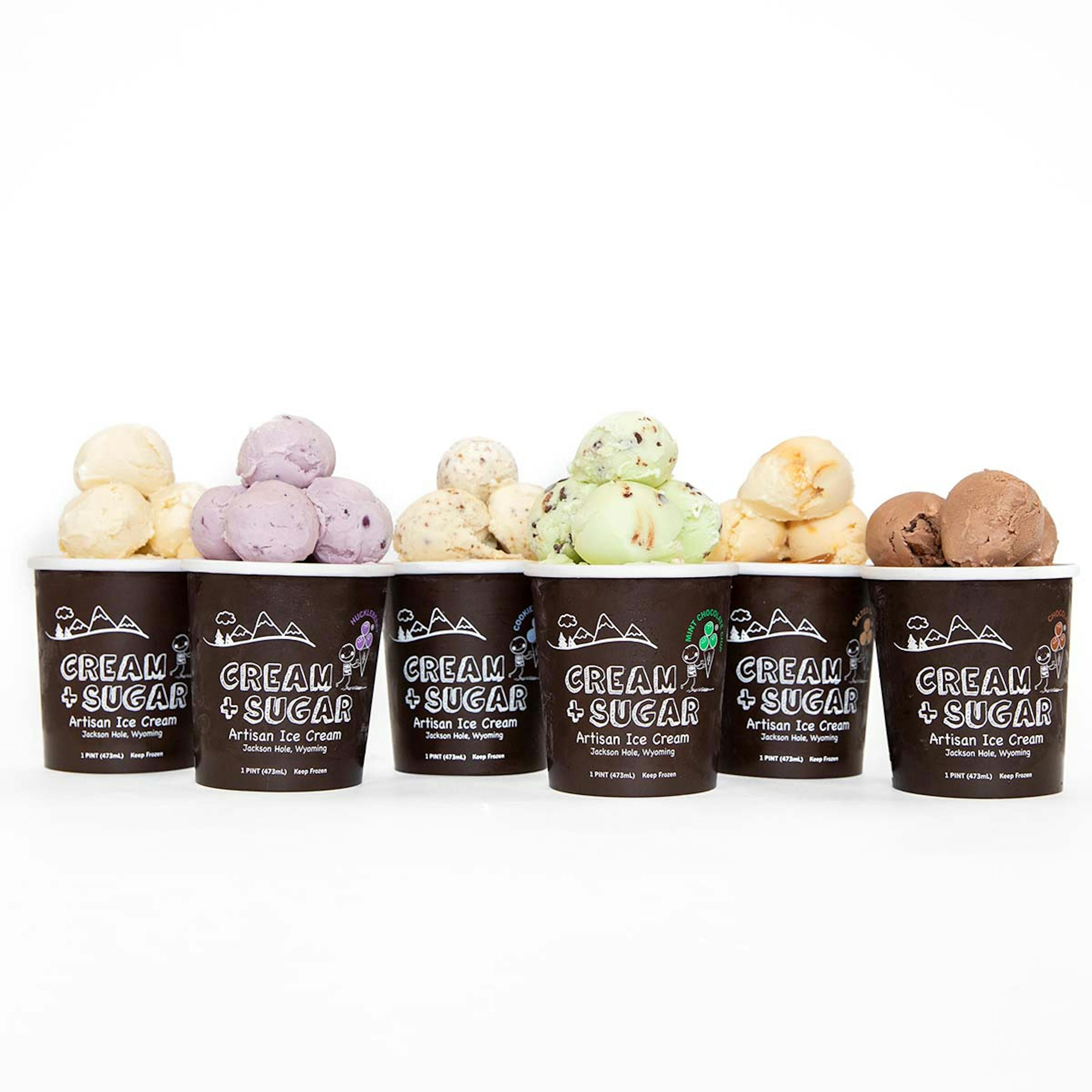 Artisan Ice Cream - Choose Your Own 6 Pints by Cream + Sugar