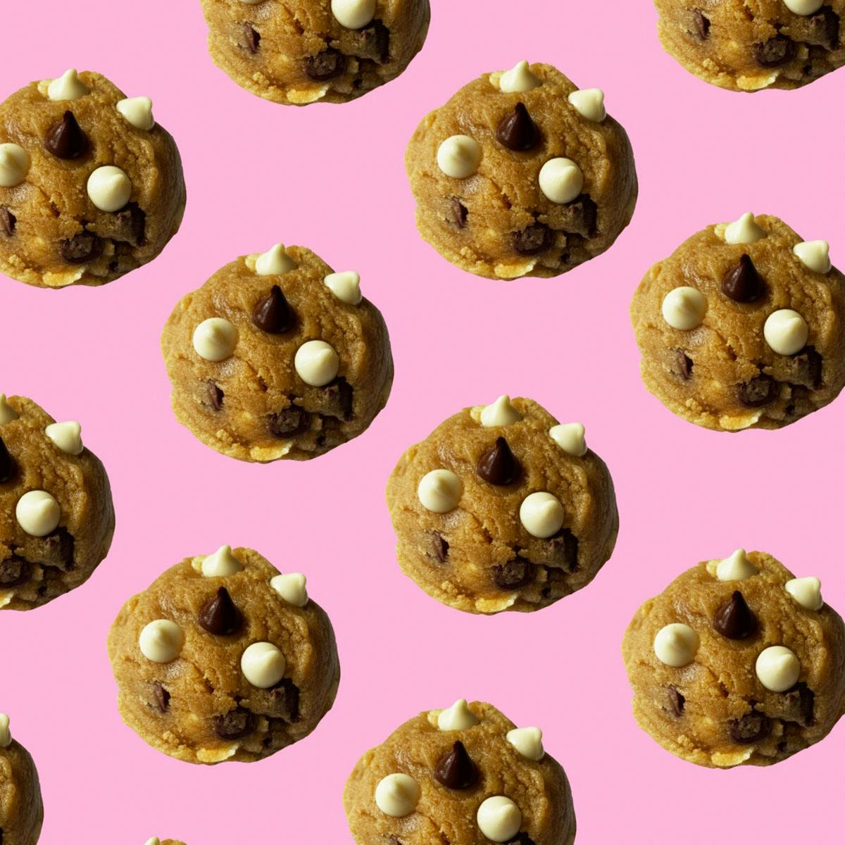 "Tuxedo" White & Semi-Sweet Chocolate Chip Cookies and Schmear - 6 Pack by Cookies and Schmear - Alternate image 3