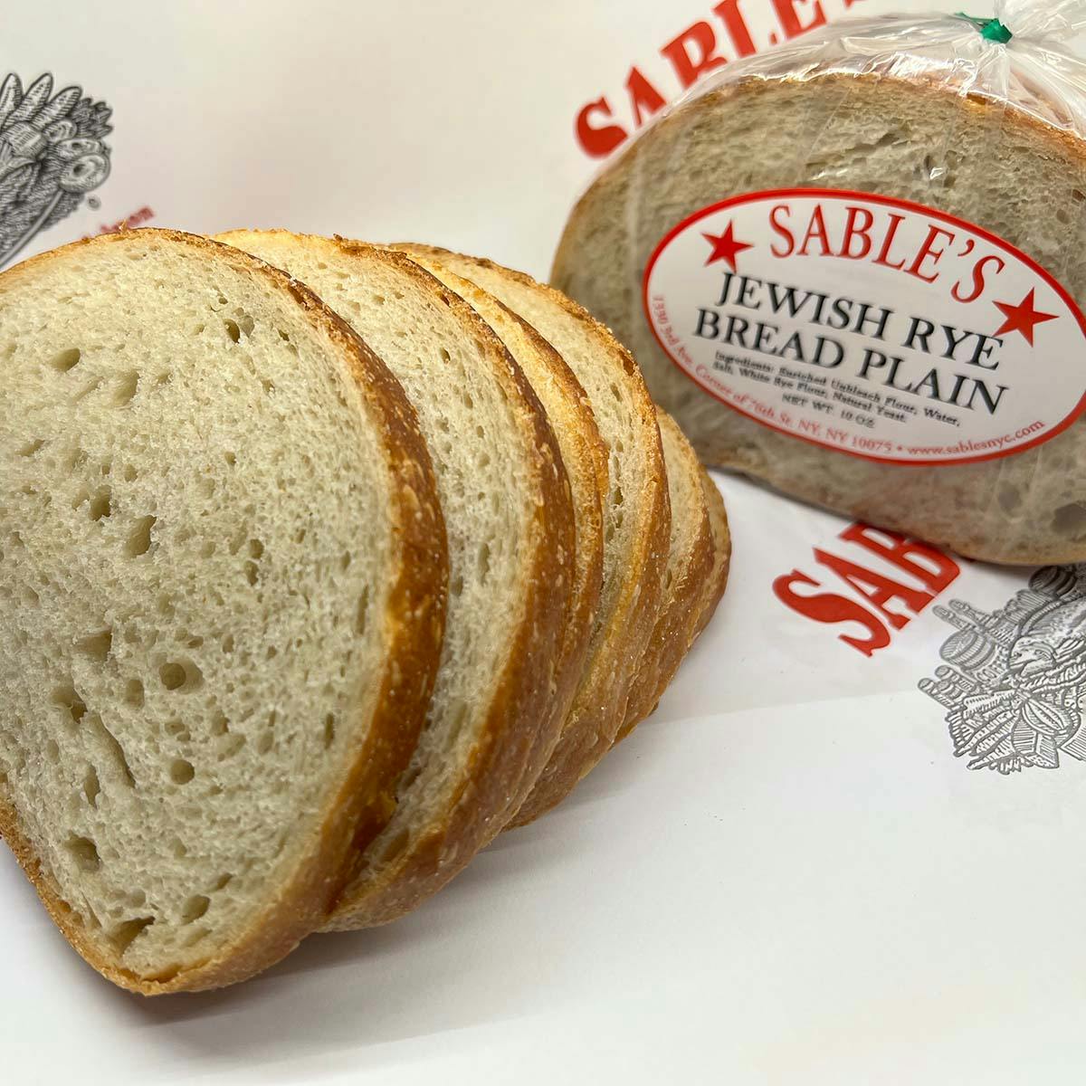 Plain Jewish Rye Bread - 2 Pack by Sable's Smoked Fish