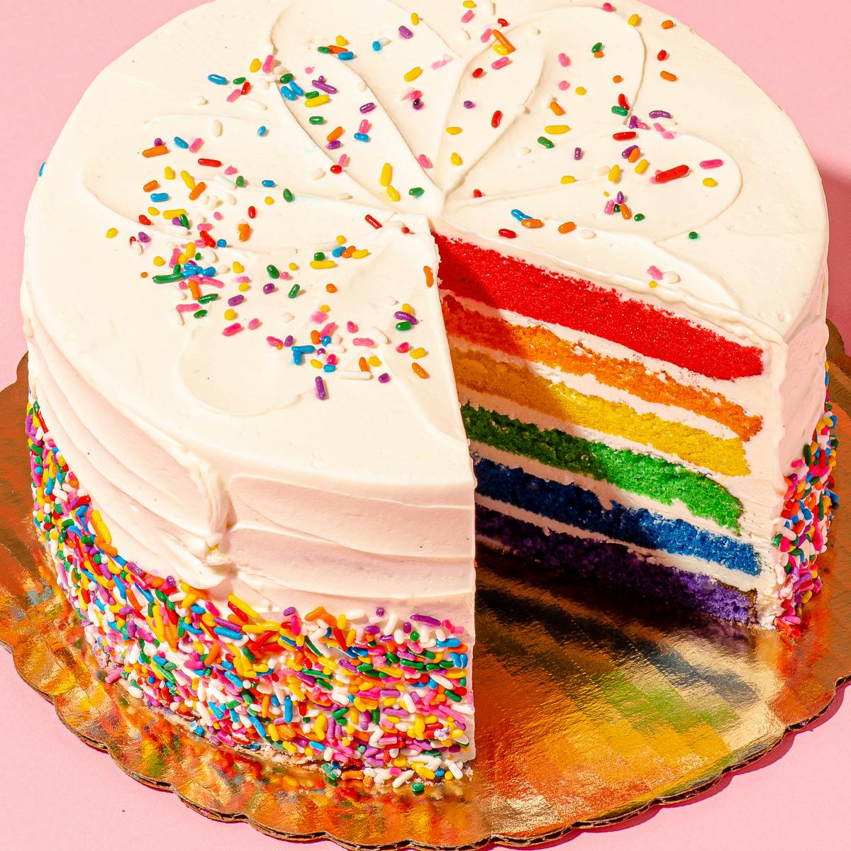 Rainbow Cake - 6" by The Goddess and Grocer - Alternate image 5